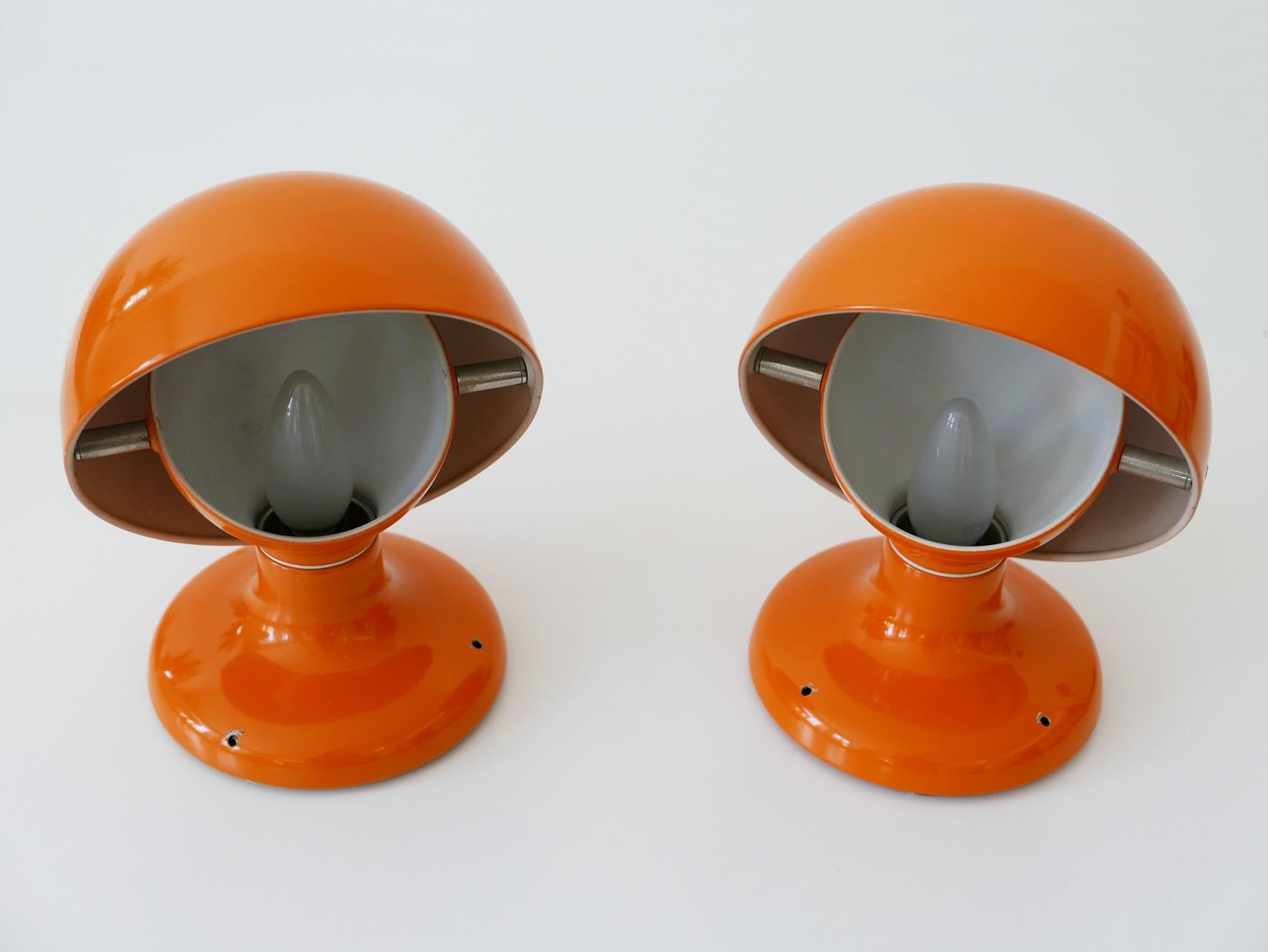 Paire de lampes de table en forme de cruche de style mi-siècle moderne par Afra & Tobia Scarpa, années 1960 en vente 3