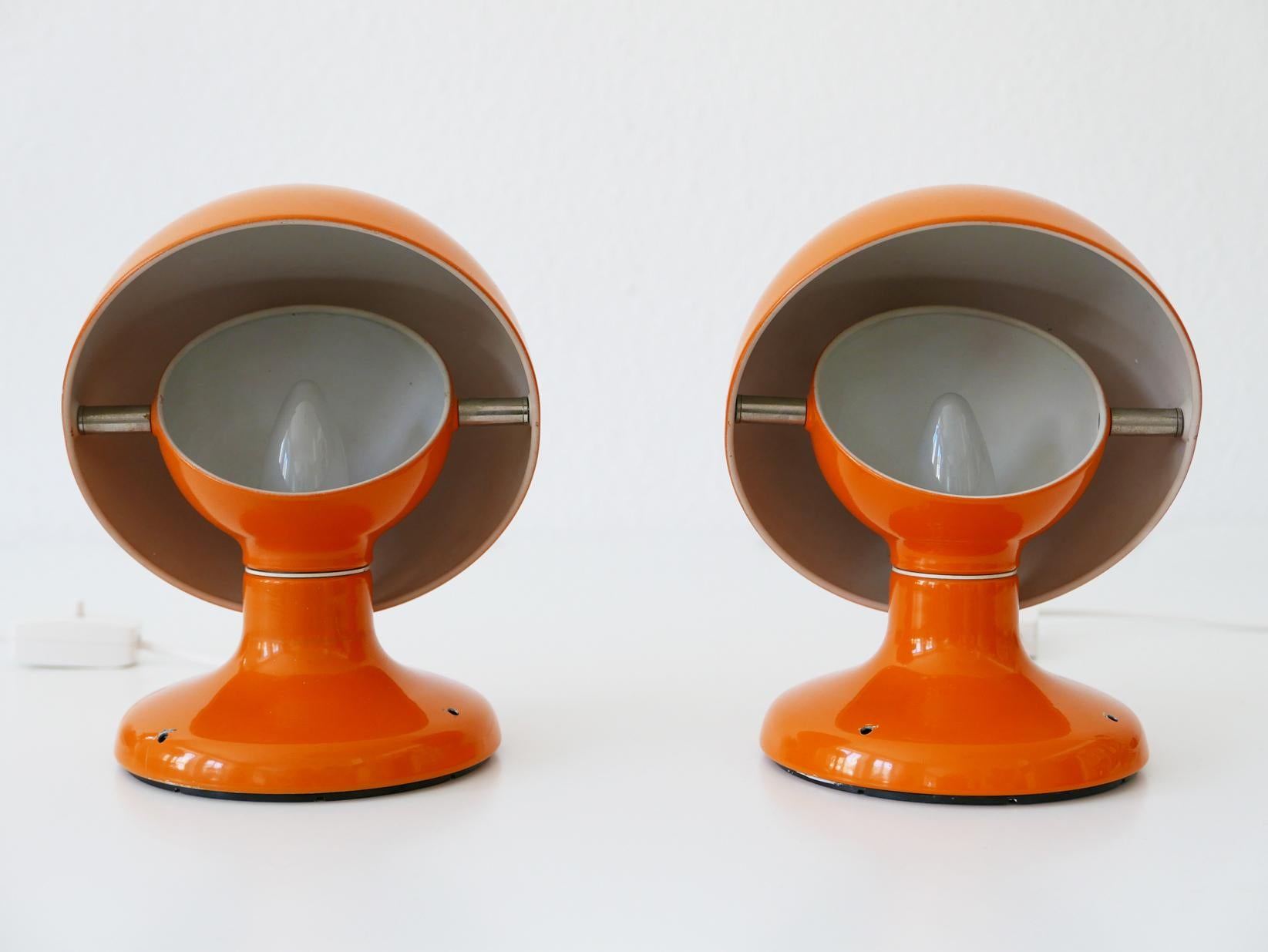 Paire de lampes de table en forme de cruche de style mi-siècle moderne par Afra & Tobia Scarpa, années 1960 en vente 4