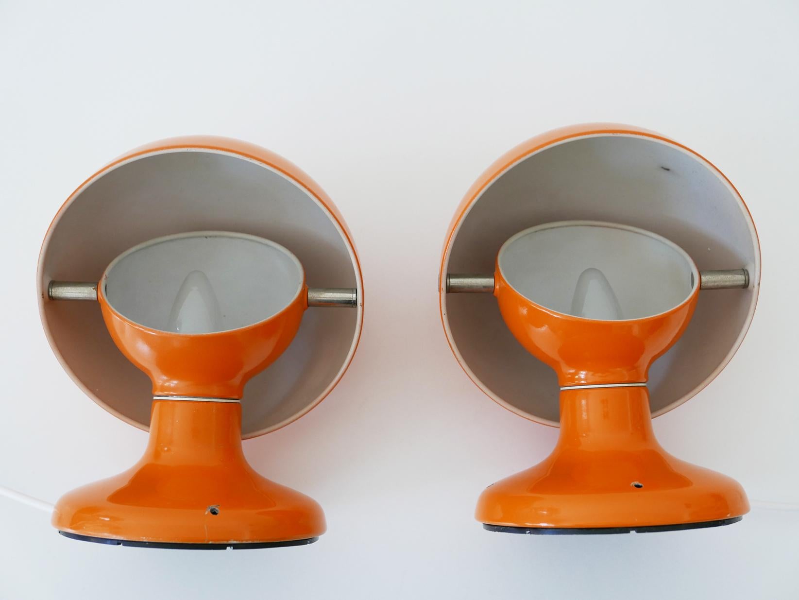 Paire de lampes de table en forme de cruche de style mi-siècle moderne par Afra & Tobia Scarpa, années 1960 en vente 7