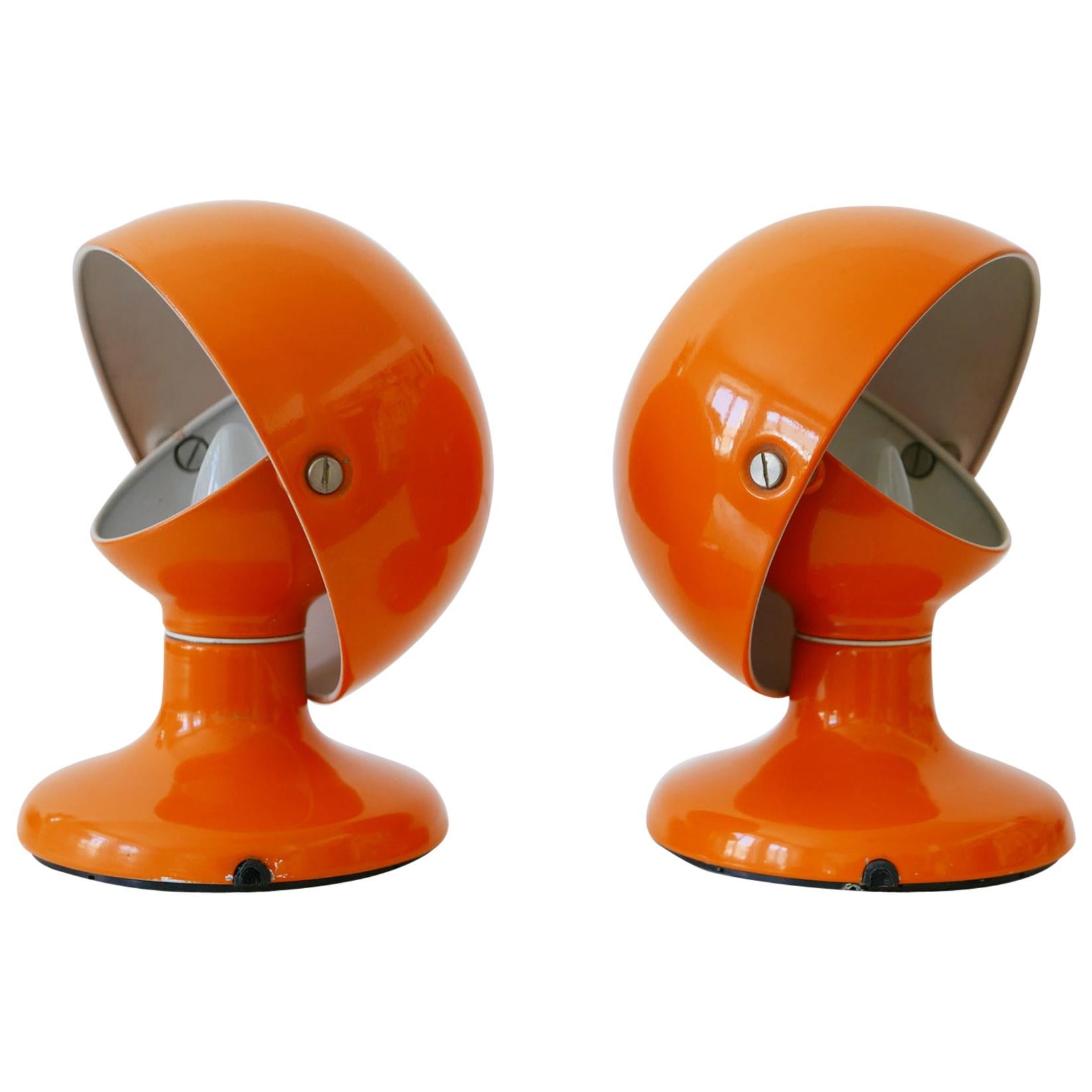 Pair of Mid-Century Modern Jucker Table Lamps by Afra & Tobia Scarpa, 1960s For Sale