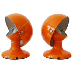 Vintage Pair of Mid-Century Modern Jucker Table Lamps by Afra & Tobia Scarpa, 1960s