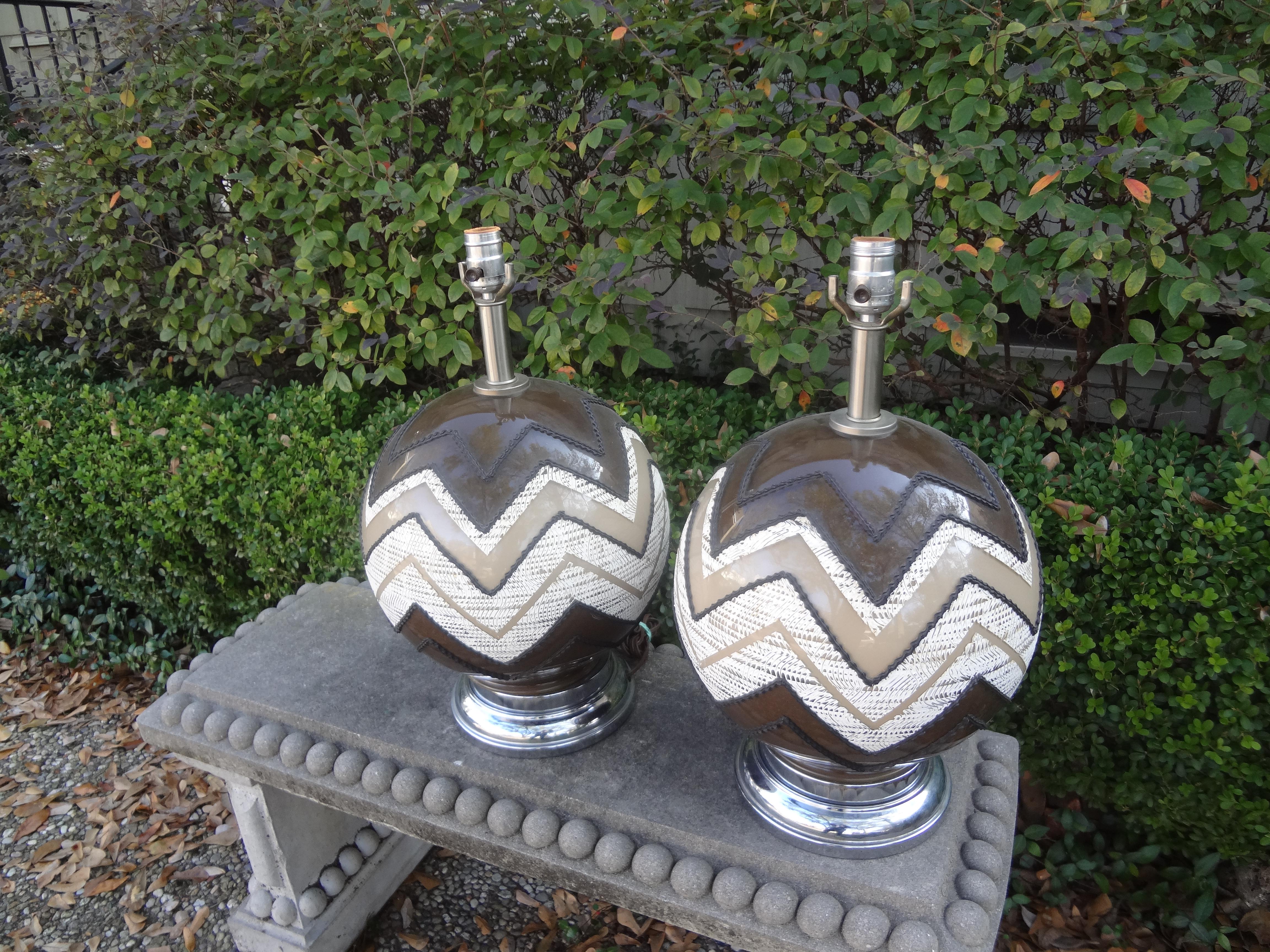 Pair of Mid-Century Modern Lamps 1