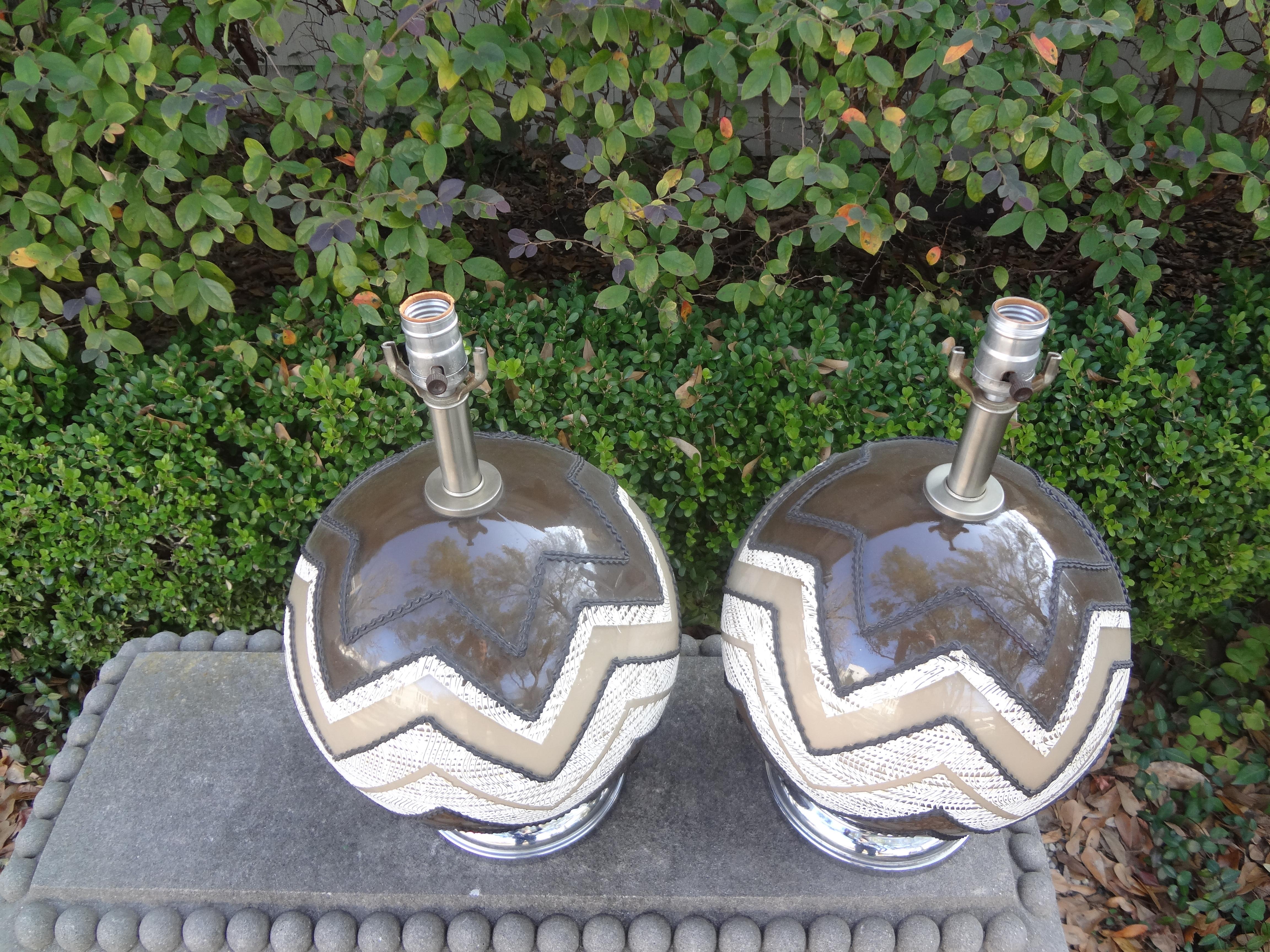 Pair of Mid-Century Modern Lamps 2