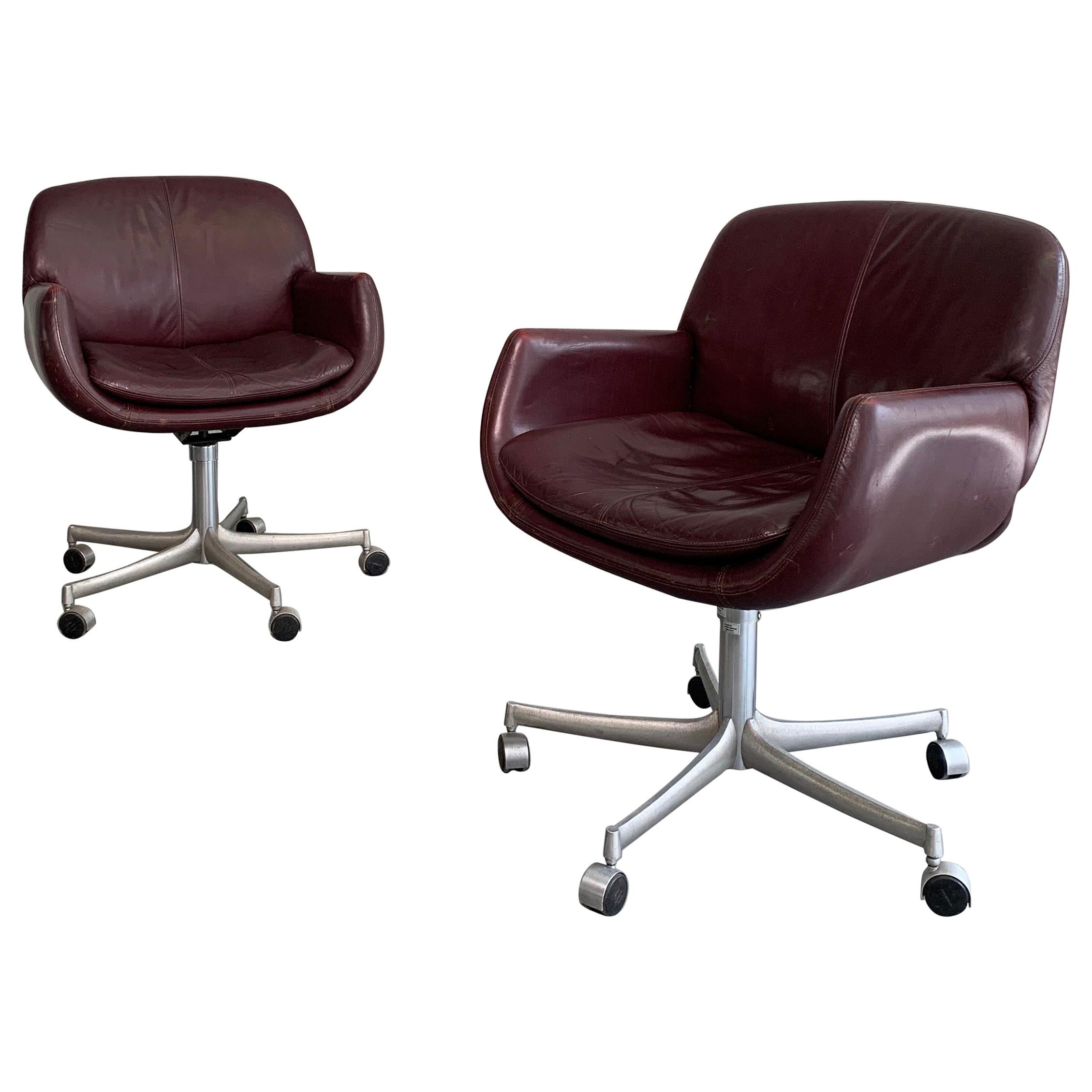 McGuire MidCentury Modern Bamboo and Cane Armchair Leather Bindings