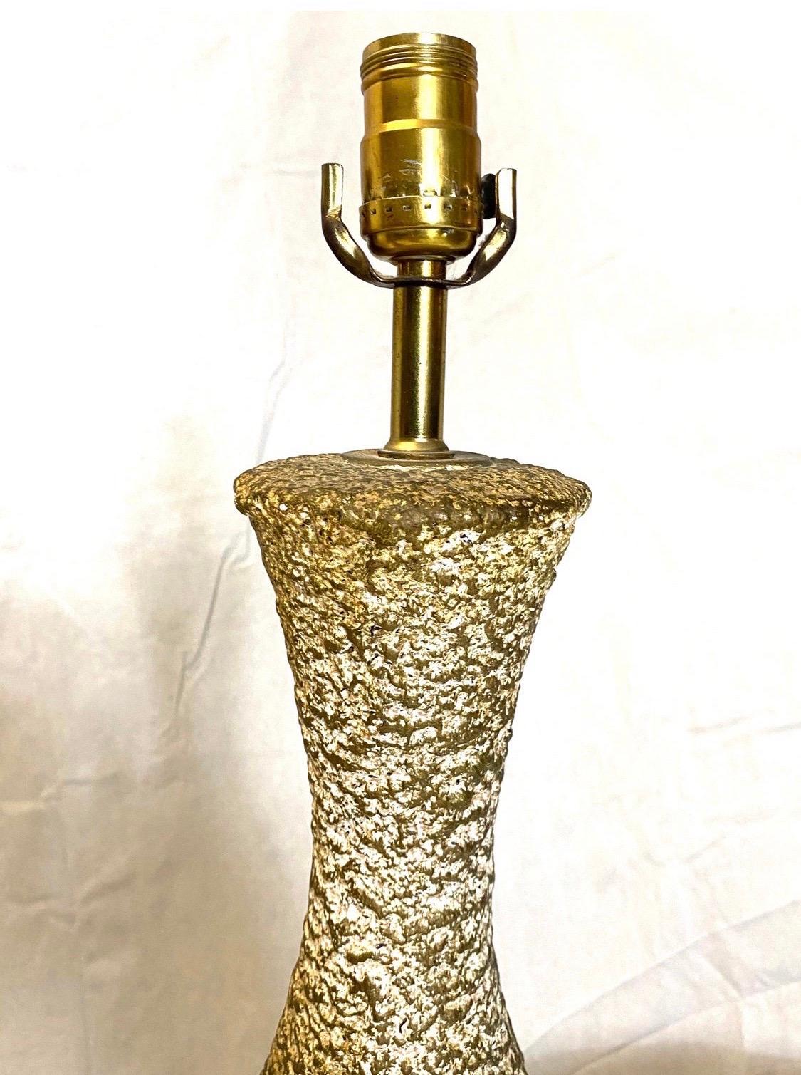 mid century leviton lamp
