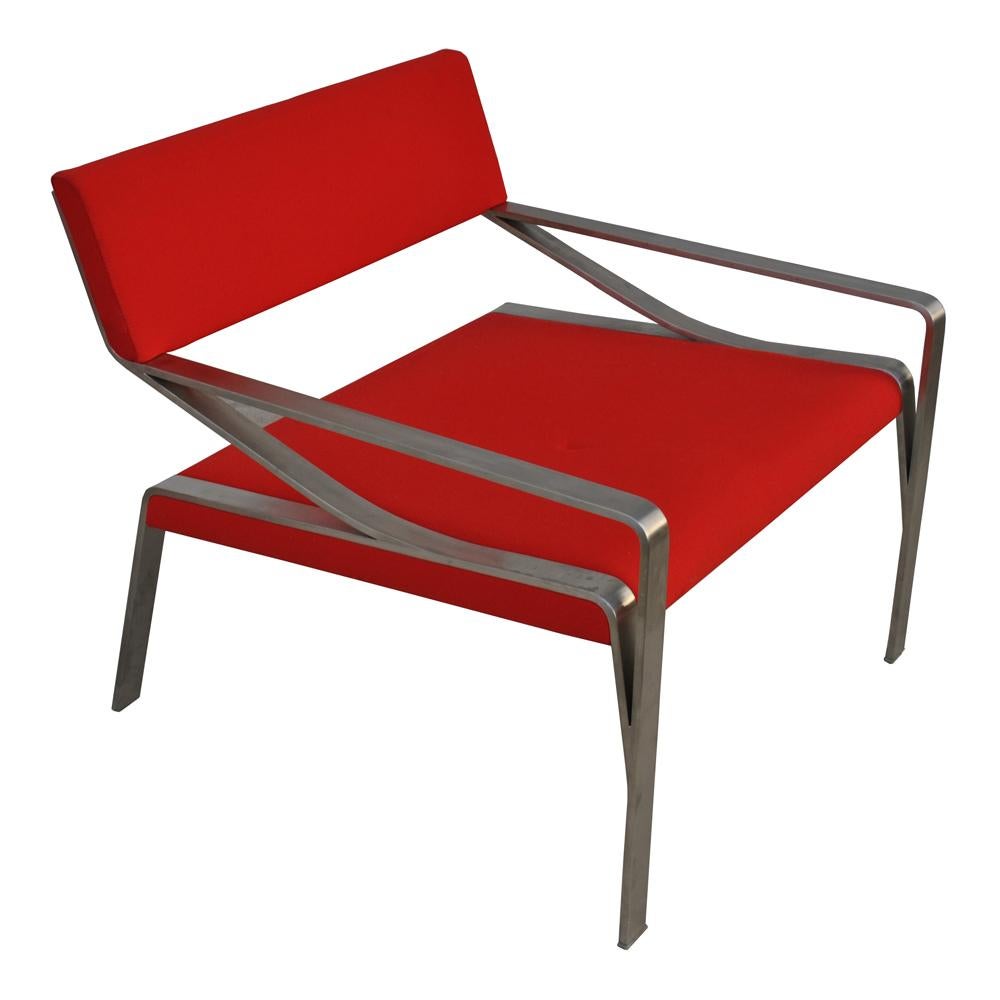American Pair of Mid-Century Modern Lounge Chairs by Bernhardt