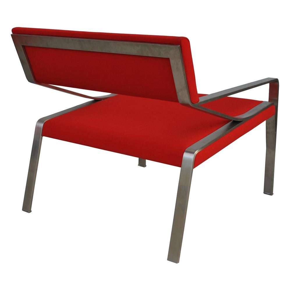 Late 20th Century Pair of Mid-Century Modern Lounge Chairs by Bernhardt