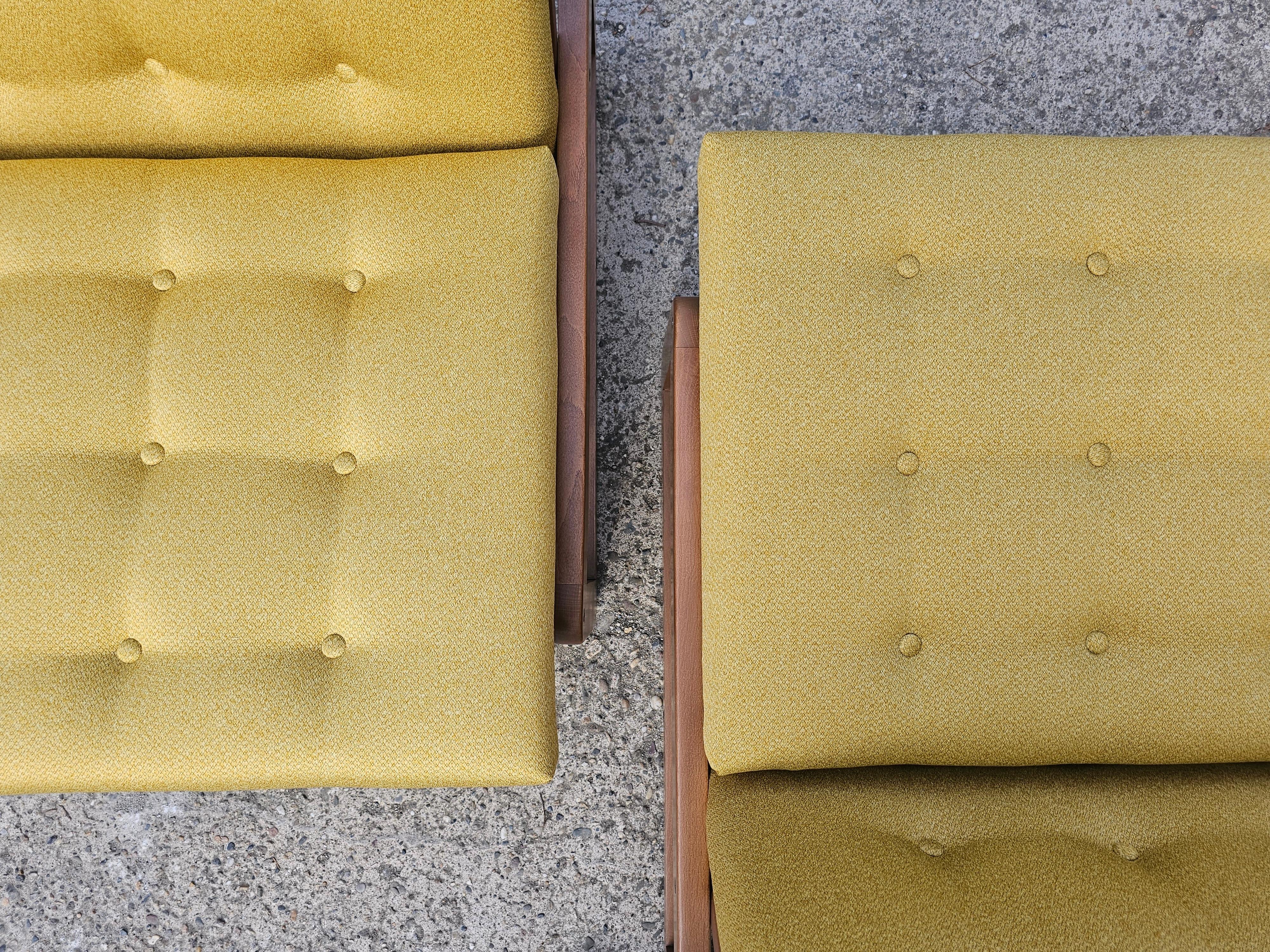 Pair of Mid Century Modern Lounge Chairs by Branko Ursic for Stol Kamnik For Sale 9