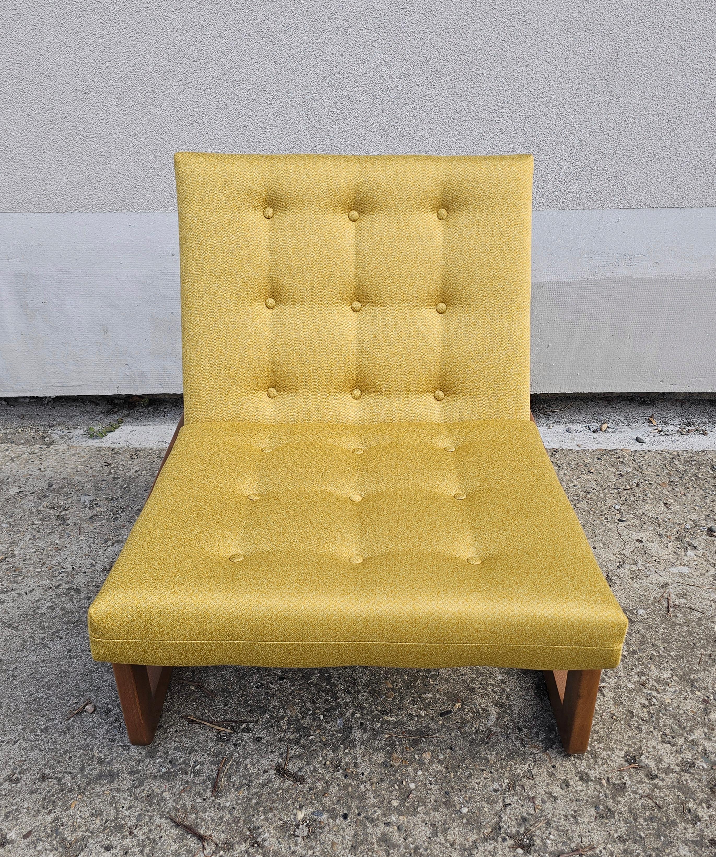 Fabric Pair of Mid Century Modern Lounge Chairs by Branko Ursic for Stol Kamnik For Sale