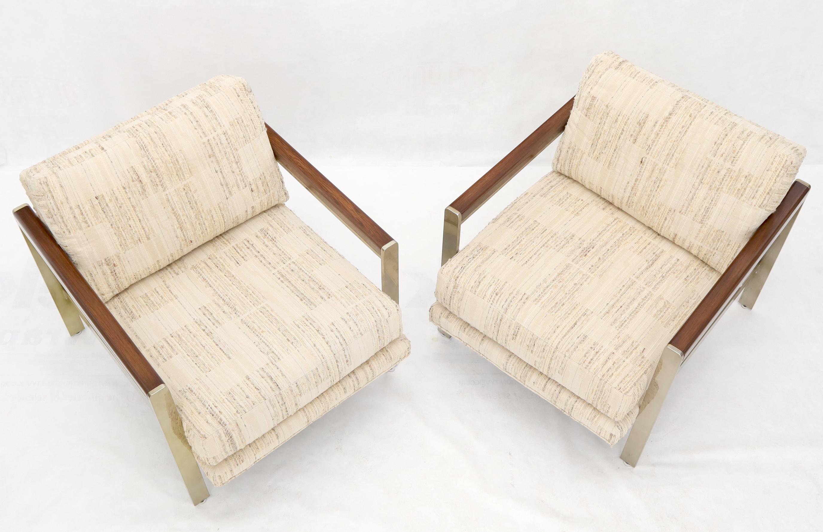 Pair of Mid-Century Modern Lounge Chairs by Drexel 2