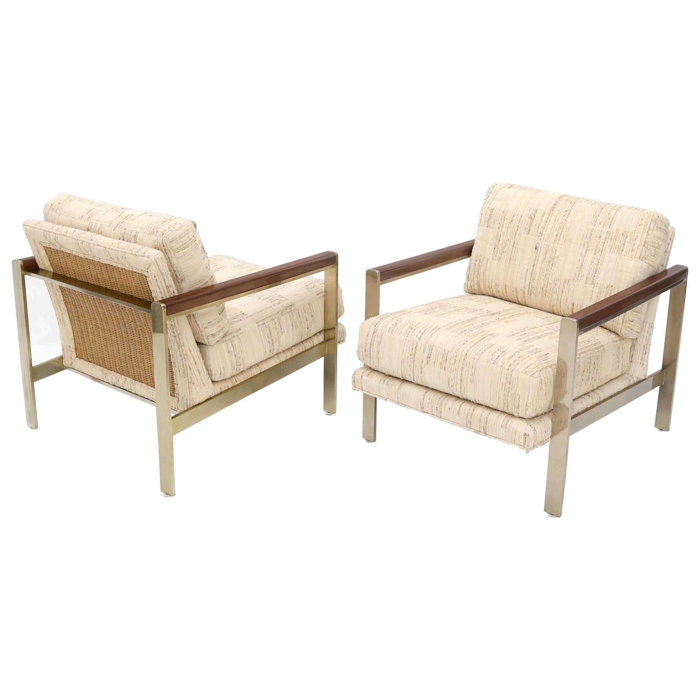 Pair of Mid-Century Modern Lounge Chairs by Drexel
