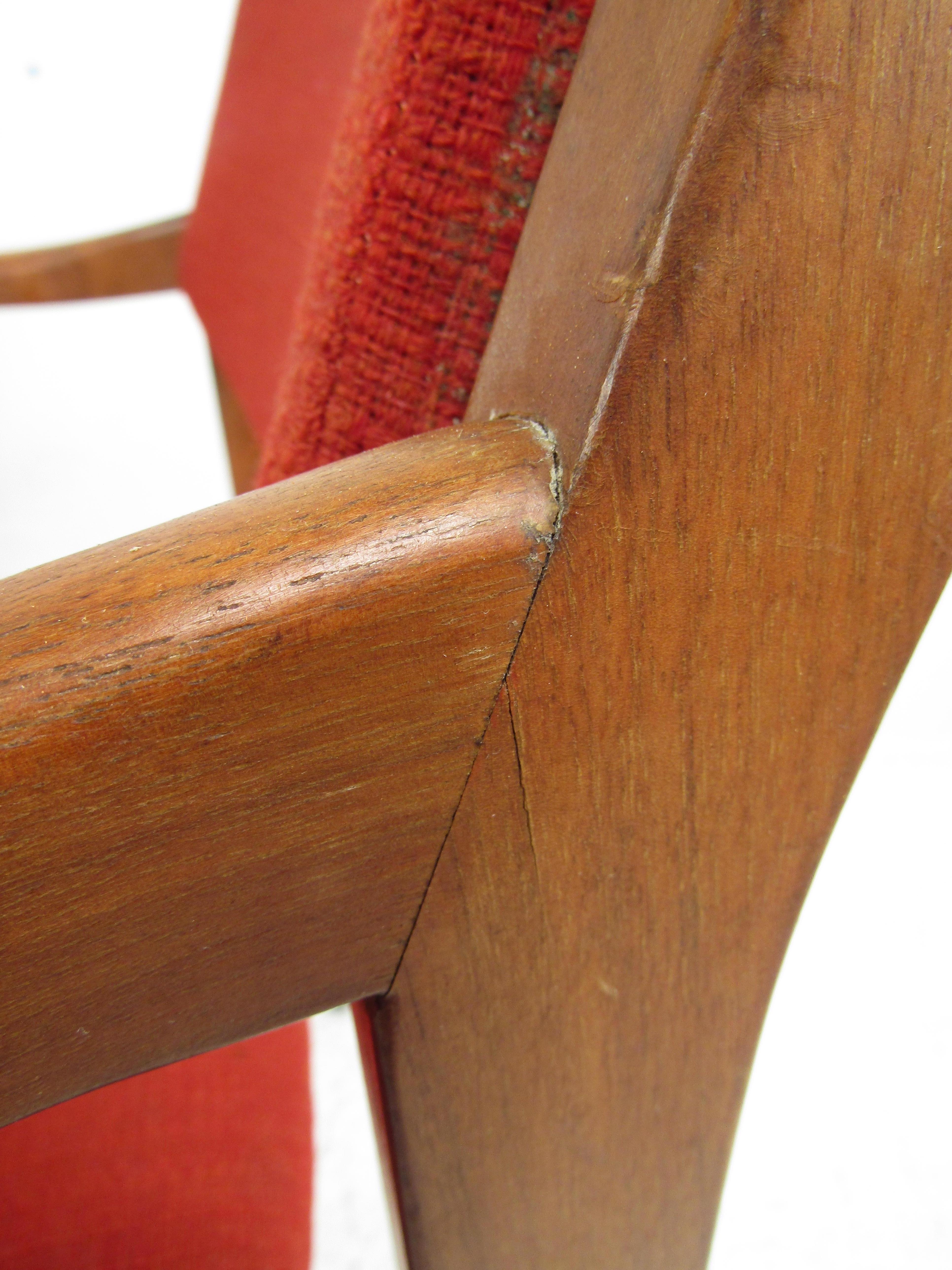 Paire de chaises longues modernes du milieu du siècle par Gunlocke Chair Co. en vente 1