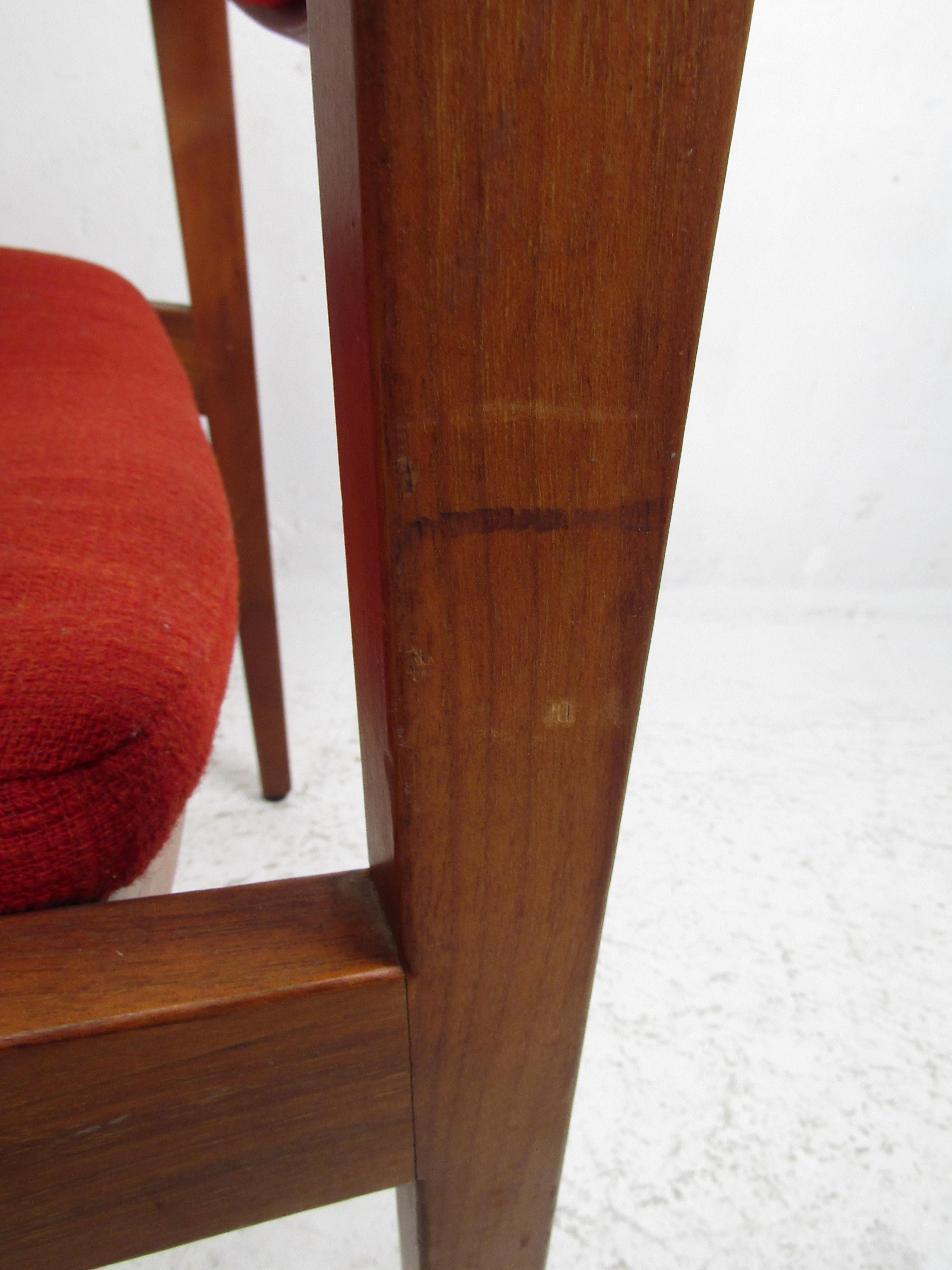 Paire de chaises longues modernes du milieu du siècle par Gunlocke Chair Co. en vente 2