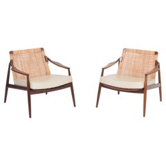 Paire de fauteuils de salon de style mi-siècle moderne par Hartmut Lohmeyer pour Wilkhahn