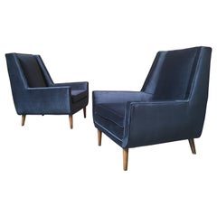 Pair of Mid-Century Modern Lounge Chairs