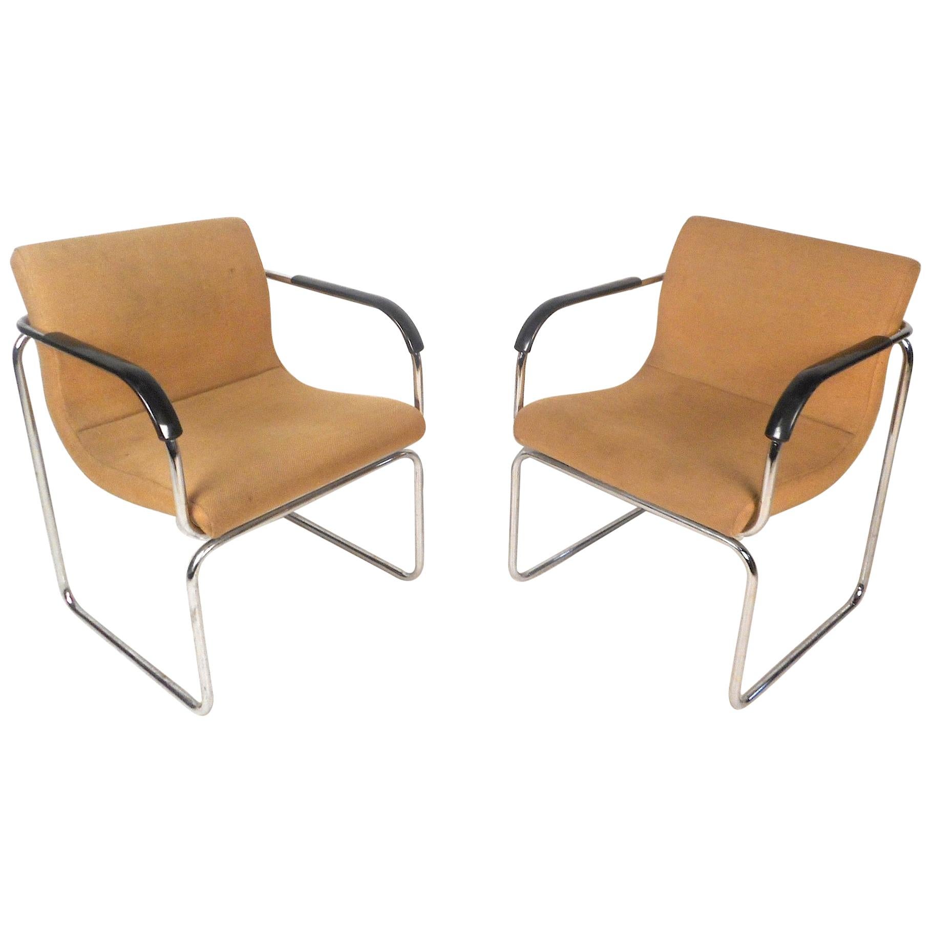 Pair of Mid-Century Modern Lounge Chairs