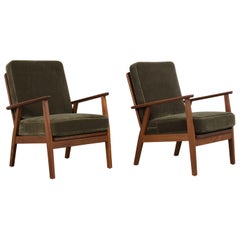 Pair of Mid-Century Modern Lounge Chairs