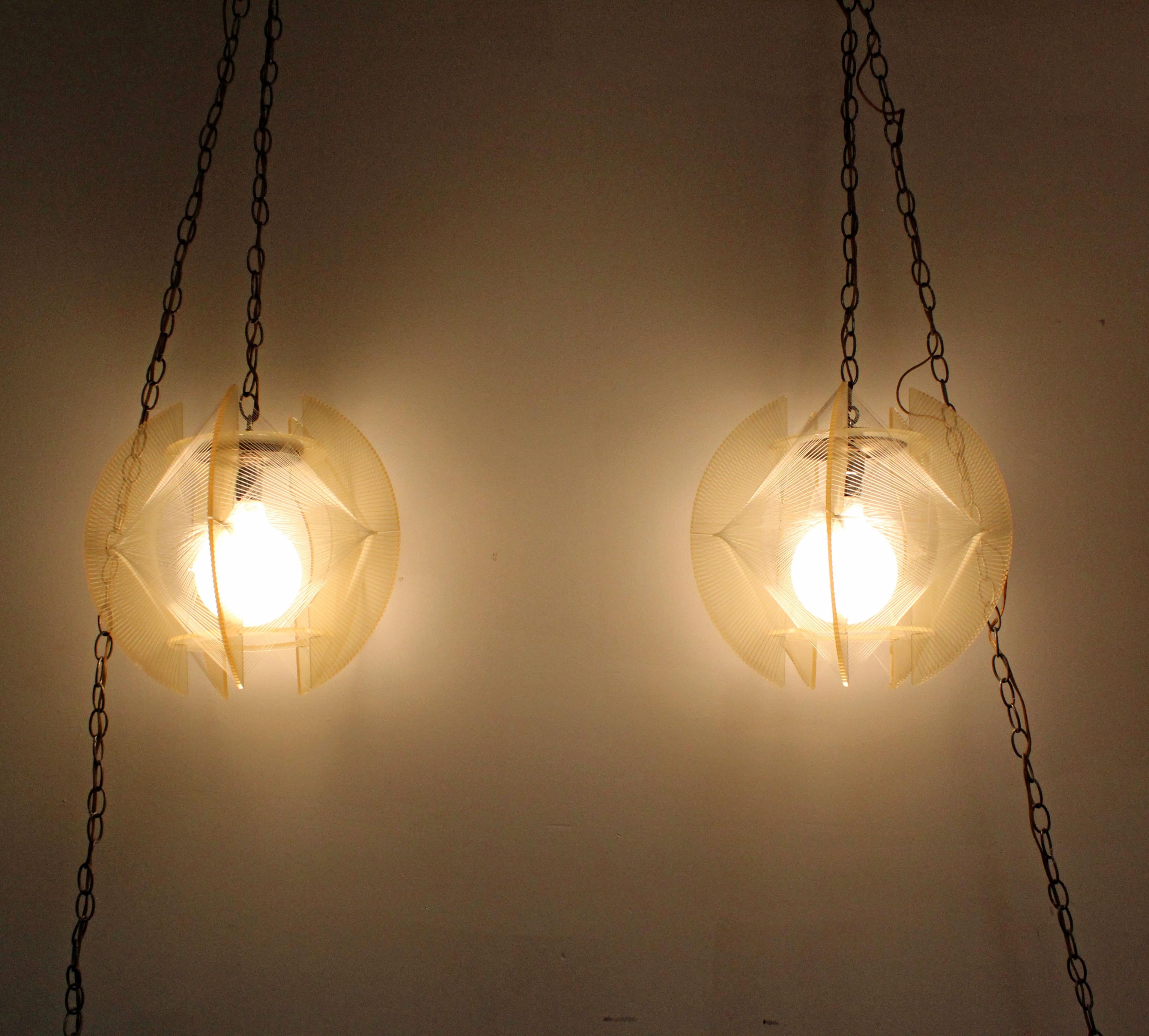 hanging lamps with chains