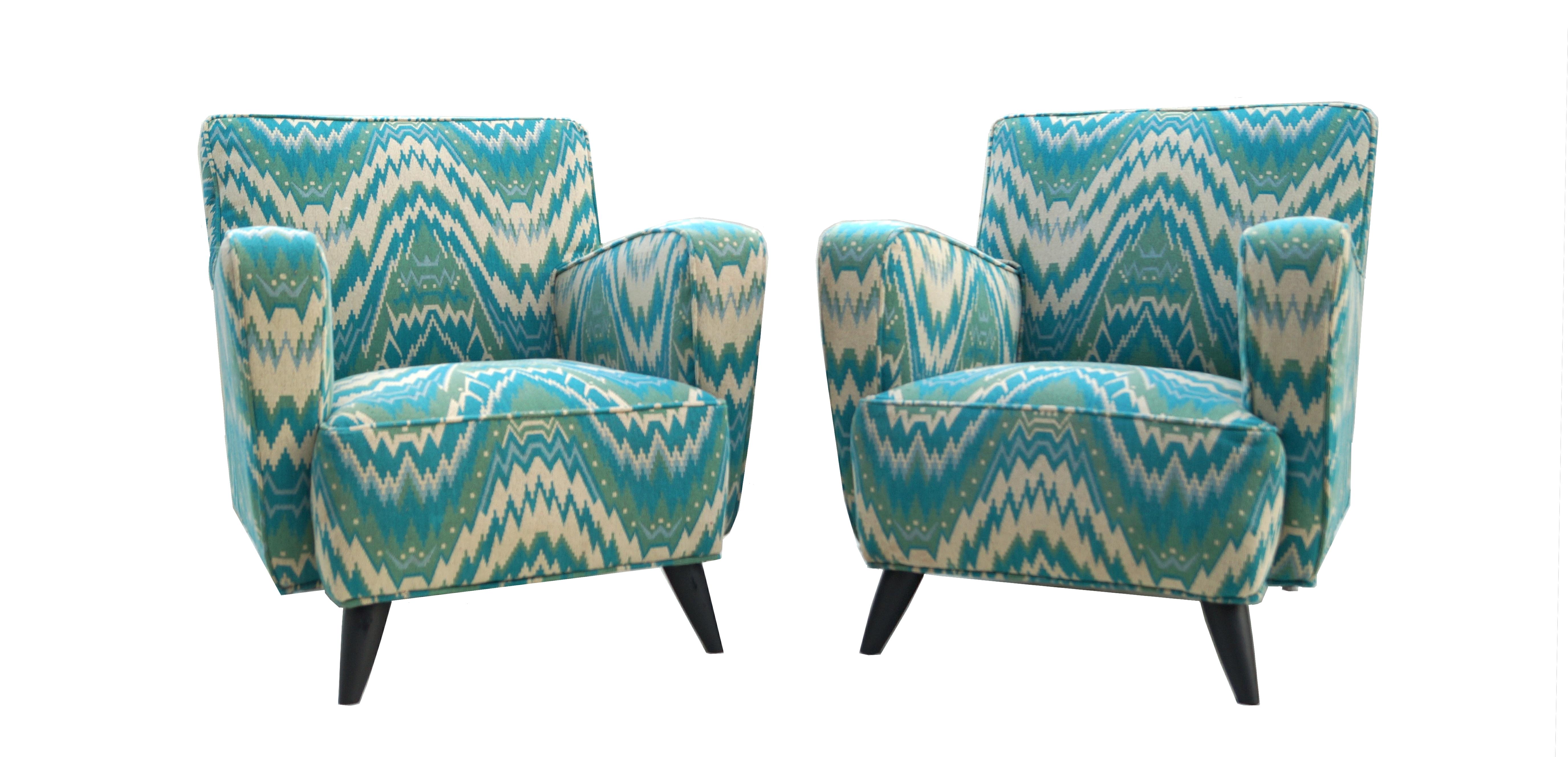 Mid Century Modern Sculpted Lounge Chairs . Wir haben nicht in der Lage, den Designer zu finden, sondern hat den Stil von Andrian Pearsall, Harvey Probber und andere berühmte Designer, einige, die wir nicht nennen können