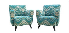 Pair of Mid-Century Modern Manner of Adrian Pearsall Sculptural Lounge Chairs