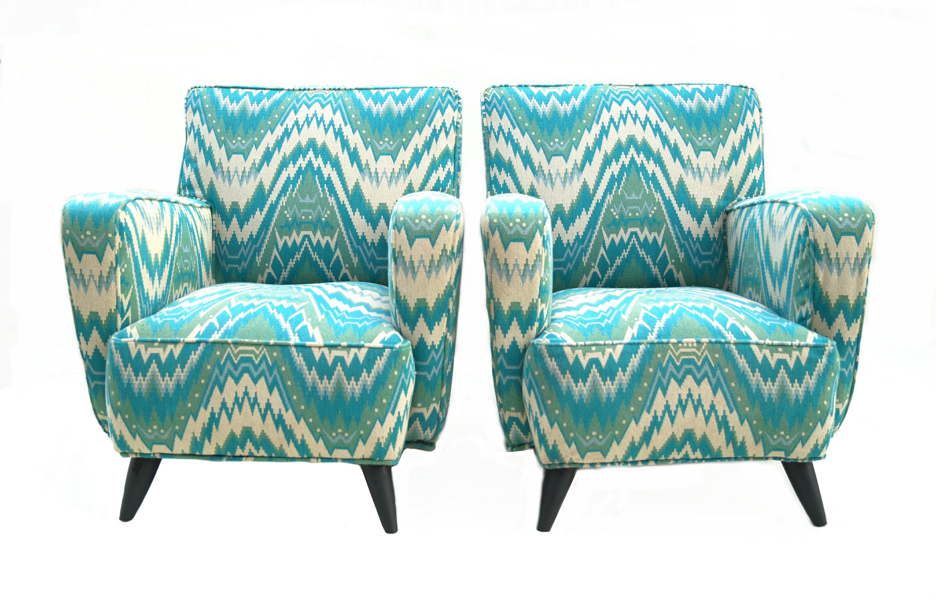 Mid-20th Century Pair of Mid-Century Modern Manner of Adrian Pearsall Sculptural Lounge Chairs For Sale