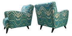 Vintage Pair of Mid-Century Modern Manner of Adrian Pearsall Sculptural Lounge Chairs