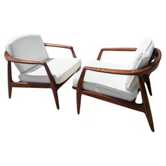 Pair of Mid Century Modern Milo Baughman Cooper Chairs