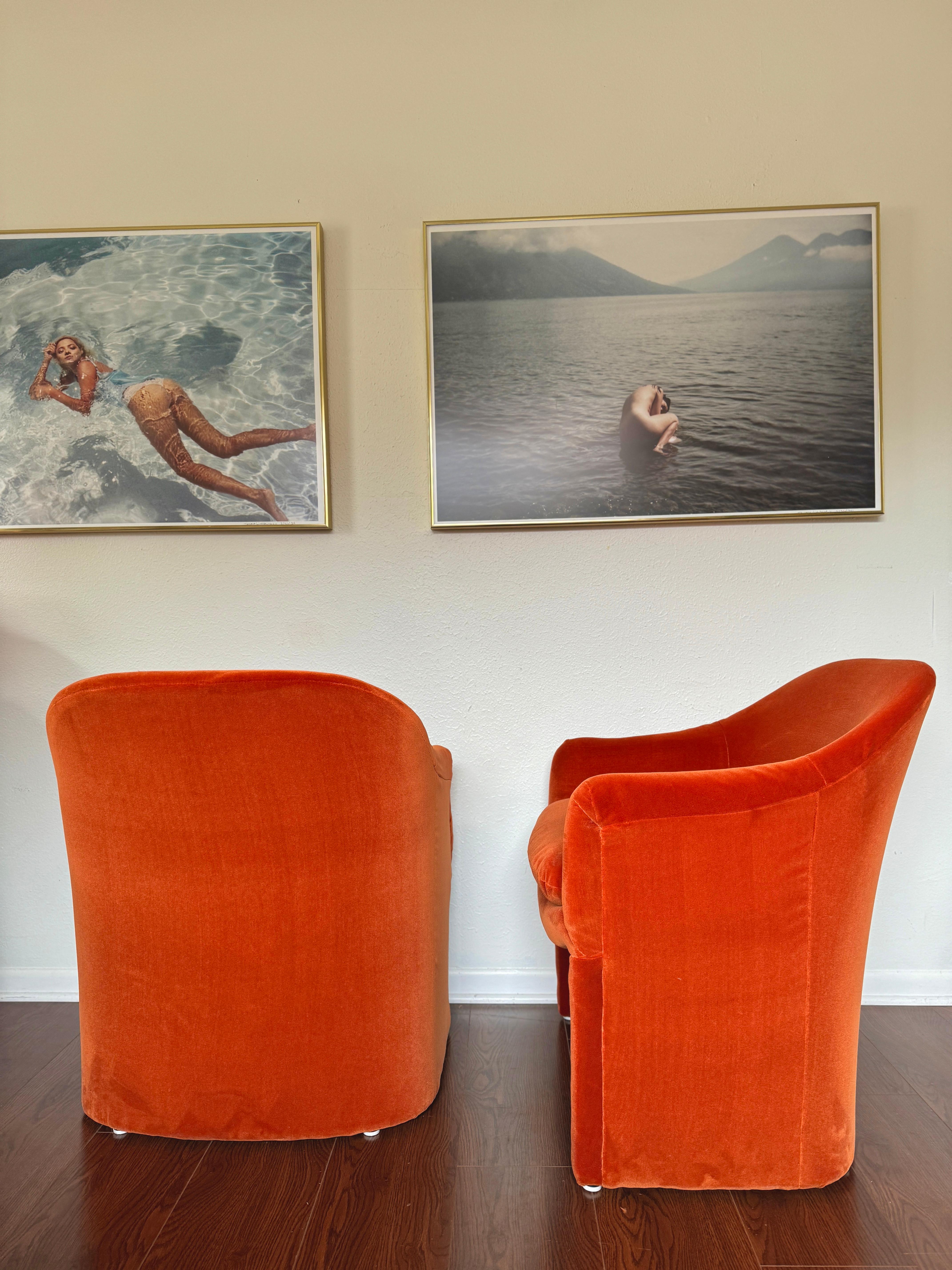 Ein Paar moderne Esszimmerstühle aus der Mitte des Jahrhunderts, Milo Baughman für Thayer Coggin im Angebot 10