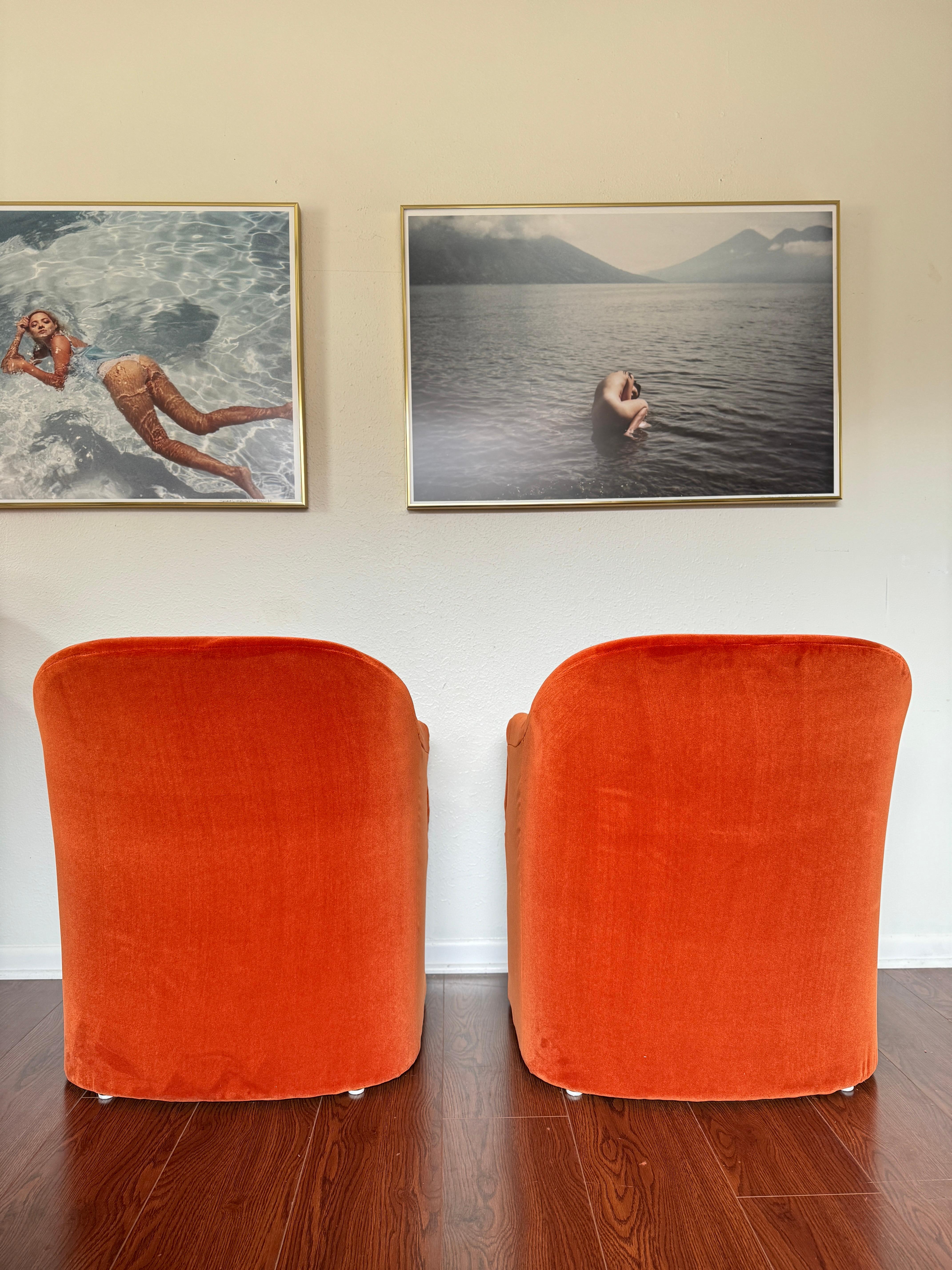 Ein Paar moderne Esszimmerstühle aus der Mitte des Jahrhunderts, Milo Baughman für Thayer Coggin im Angebot 12