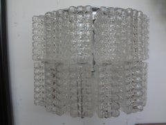 Pair of Mid-Century Modern Murano Glass Sconces