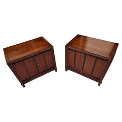 Pair of Mid Century Modern Night Tables by Lane C 1965