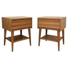 Pair of Mid Century Modern Nightstands by Heywood Wakefield