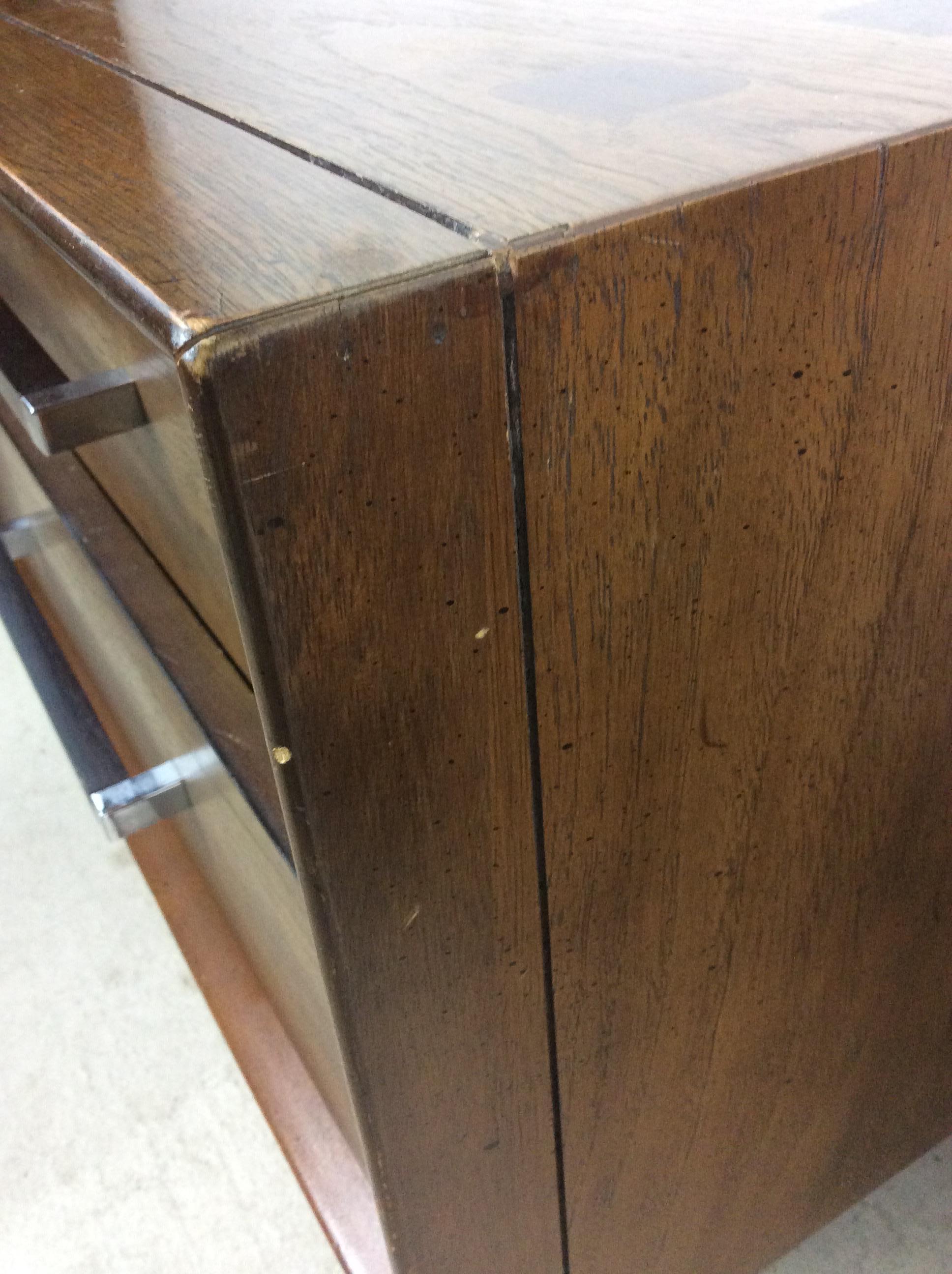 Pair of Mid Century Modern Nightstands from Tower Suite by Lane Furniture In Good Condition For Sale In Freehold, NJ