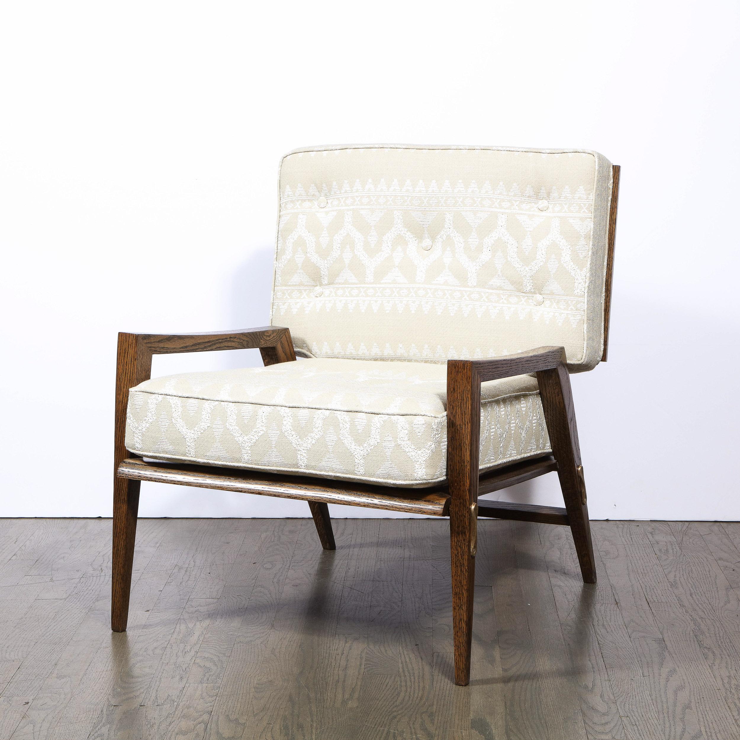 Mid-Century Modern Pair of Mid Century Modern Oak Lounge Chairs by Harold Schwartz for Romweber Co.