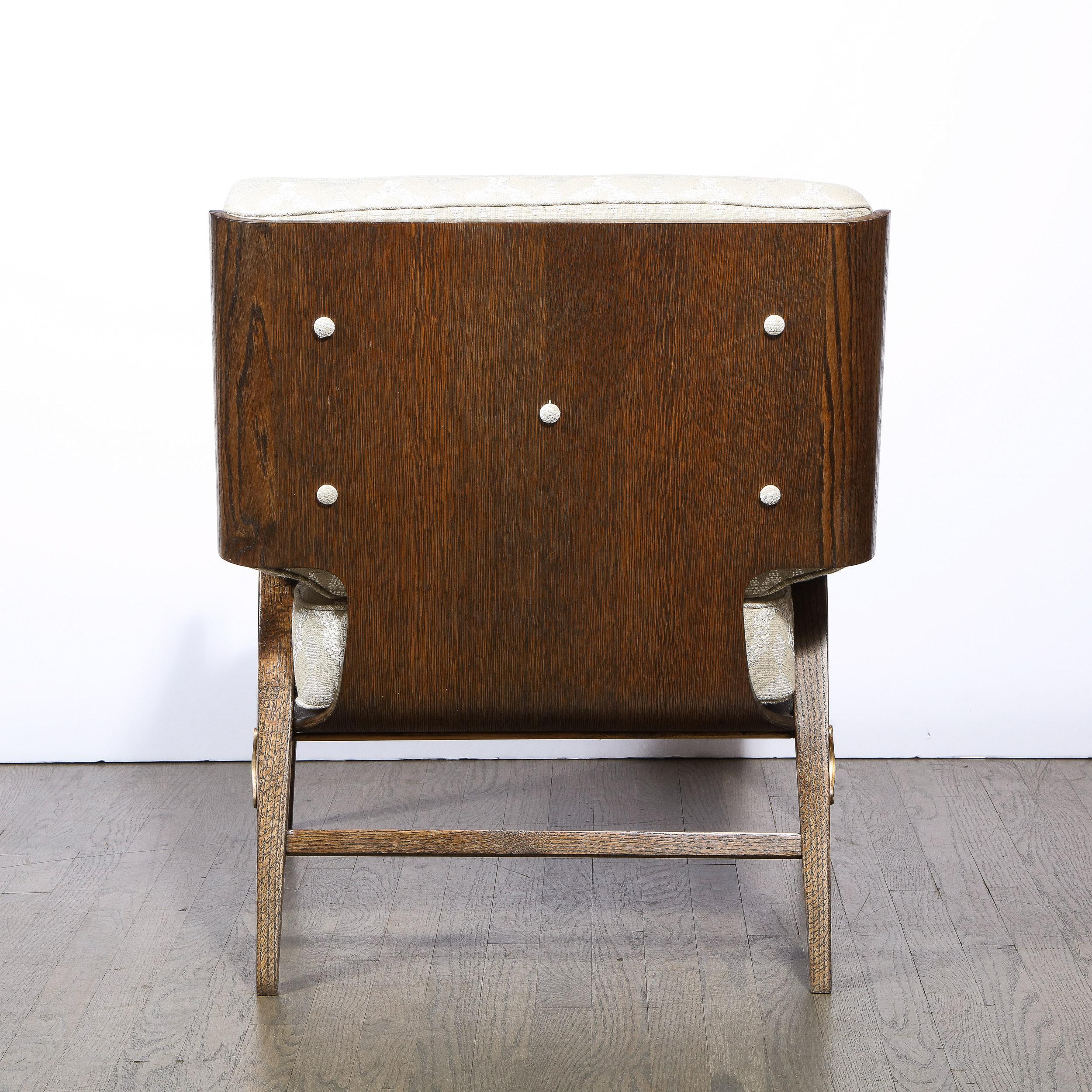 Pair of Mid Century Modern Oak Lounge Chairs by Harold Schwartz for Romweber Co. 2