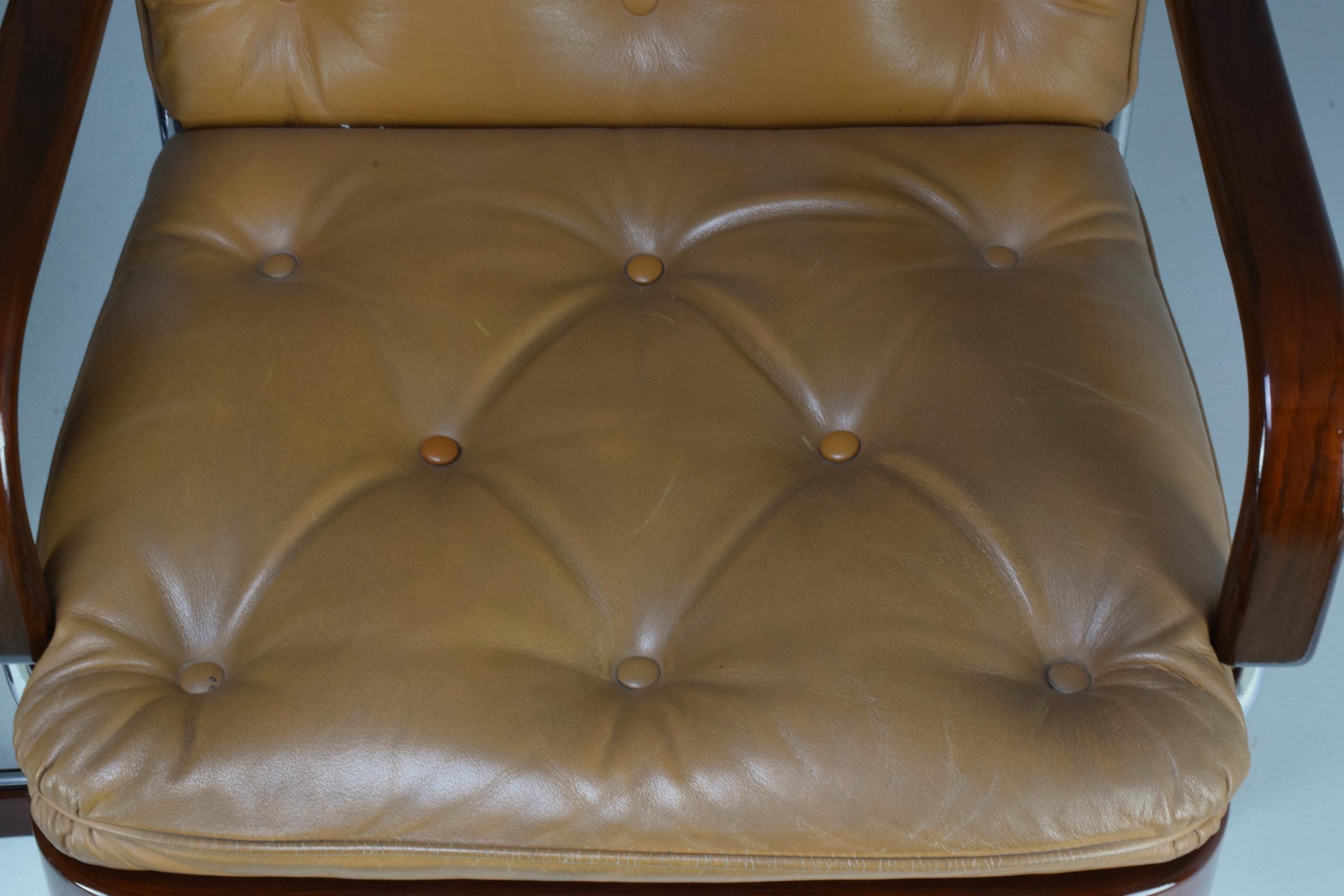 Pair of Mid-Century Modern Office Chairs by AG Barcelona, 1970s 6