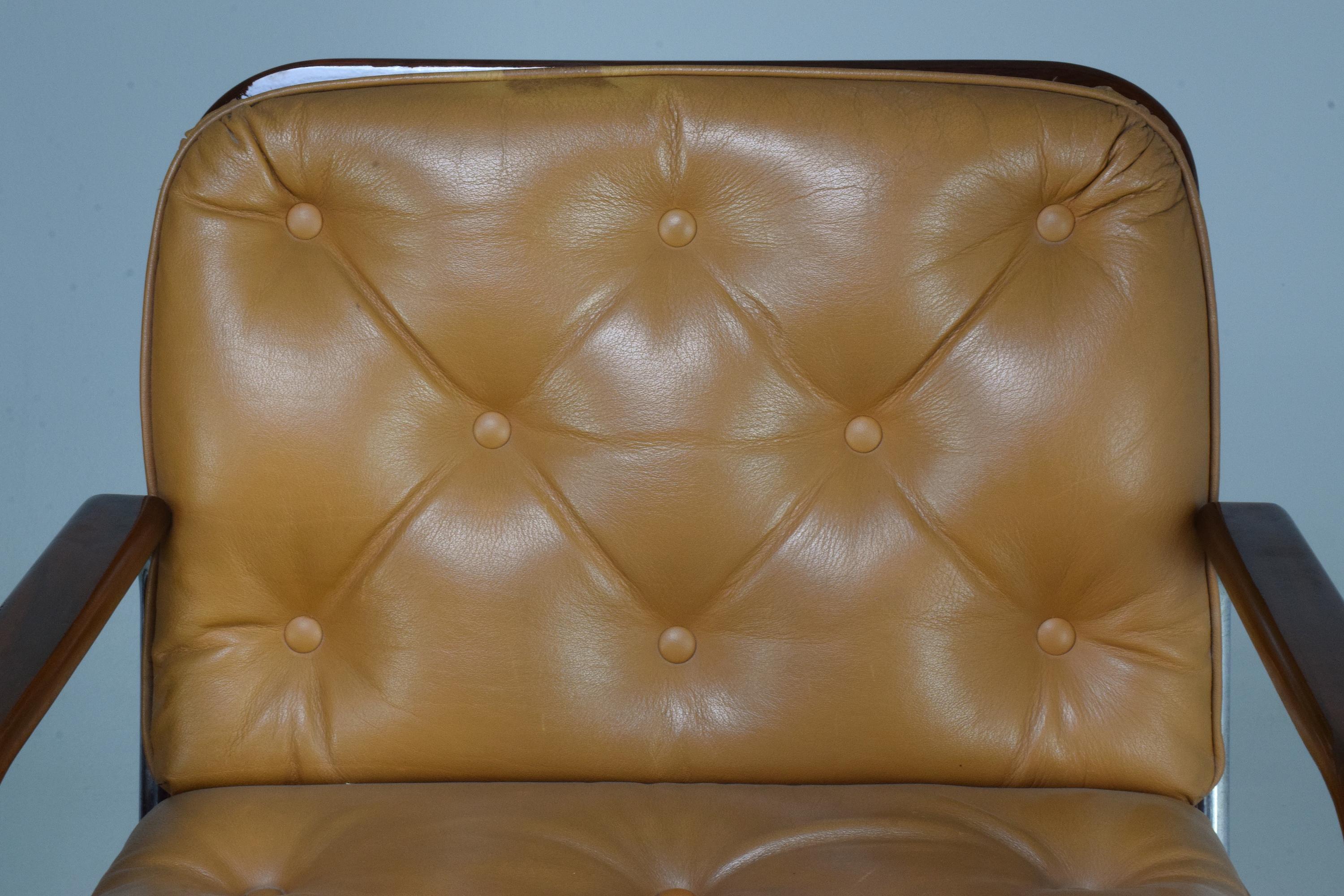Pair of Mid-Century Modern Office Chairs by AG Barcelona, 1970s 7