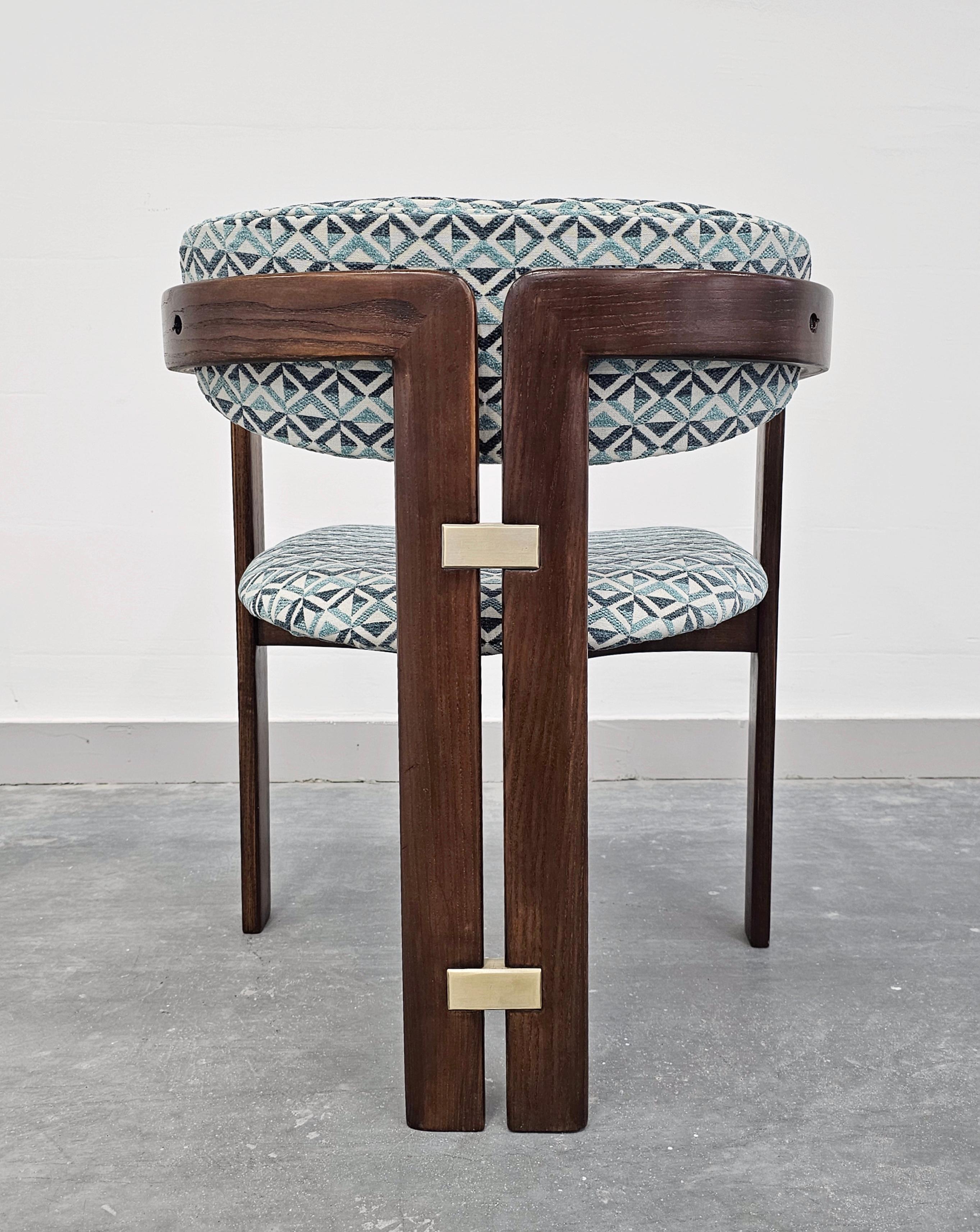 Paire de chaises Pamplona modernes du milieu du siècle dernier conçues par Augusto Savini Bon état - En vente à Beograd, RS