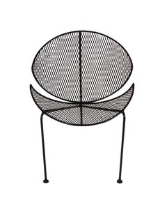 Pair of Mid-Century Modern Patio Lounge Clamshell Chairs by Salterini