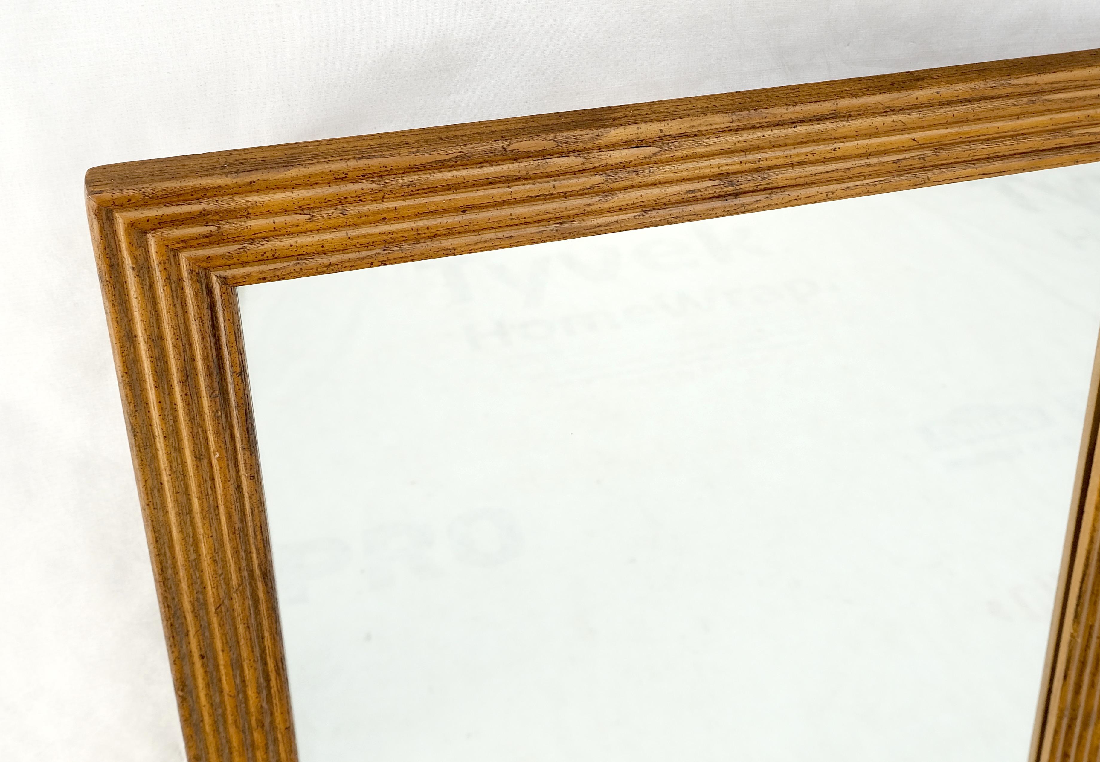 Américain Paire de miroirs muraux rectangulaires modernes du milieu du siècle dernier par Henredon MINT ! en vente