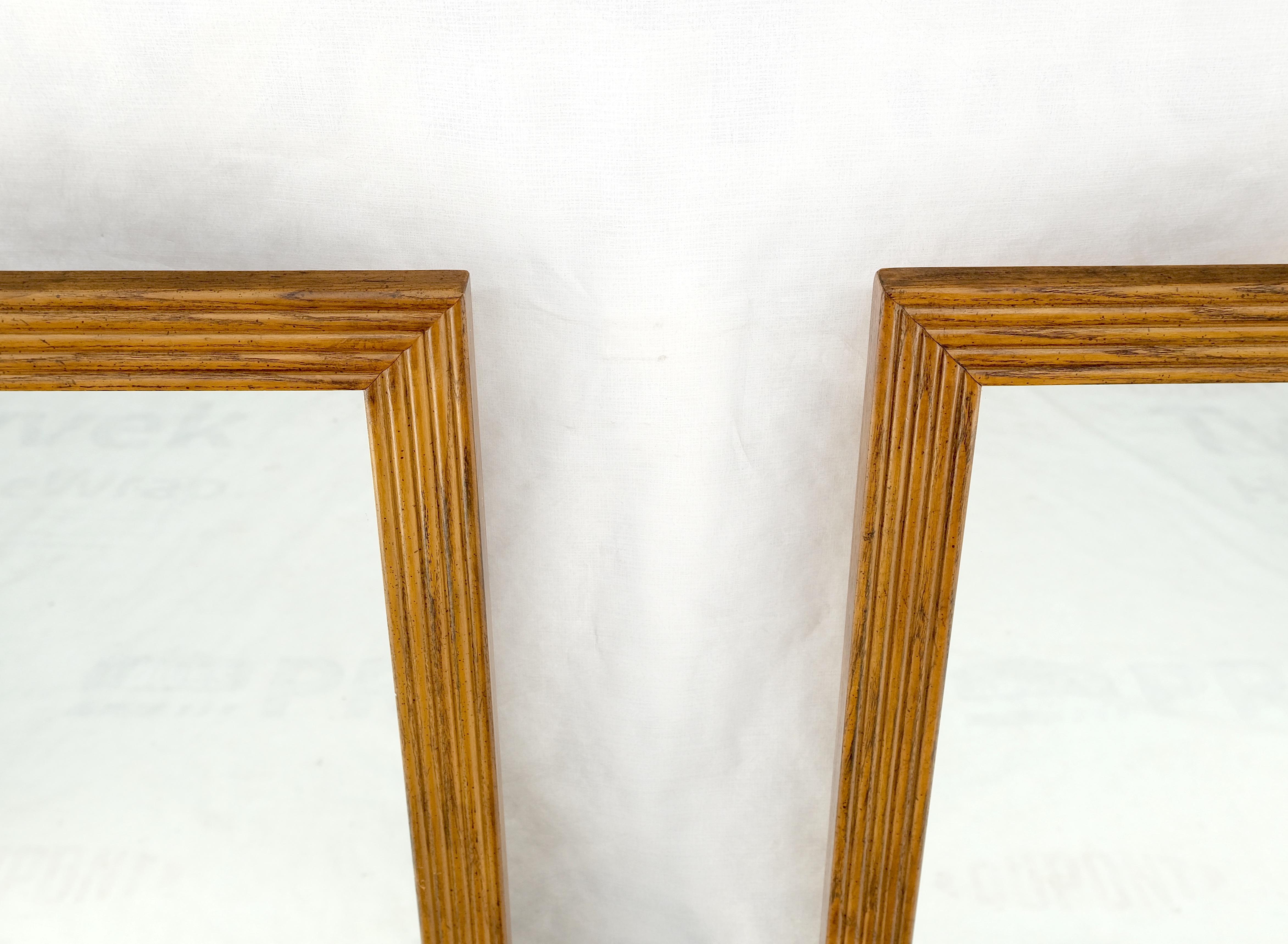 Lacquered Pair of Mid Century Modern Rectangle Wall Mirrors by Henredon Mint! For Sale