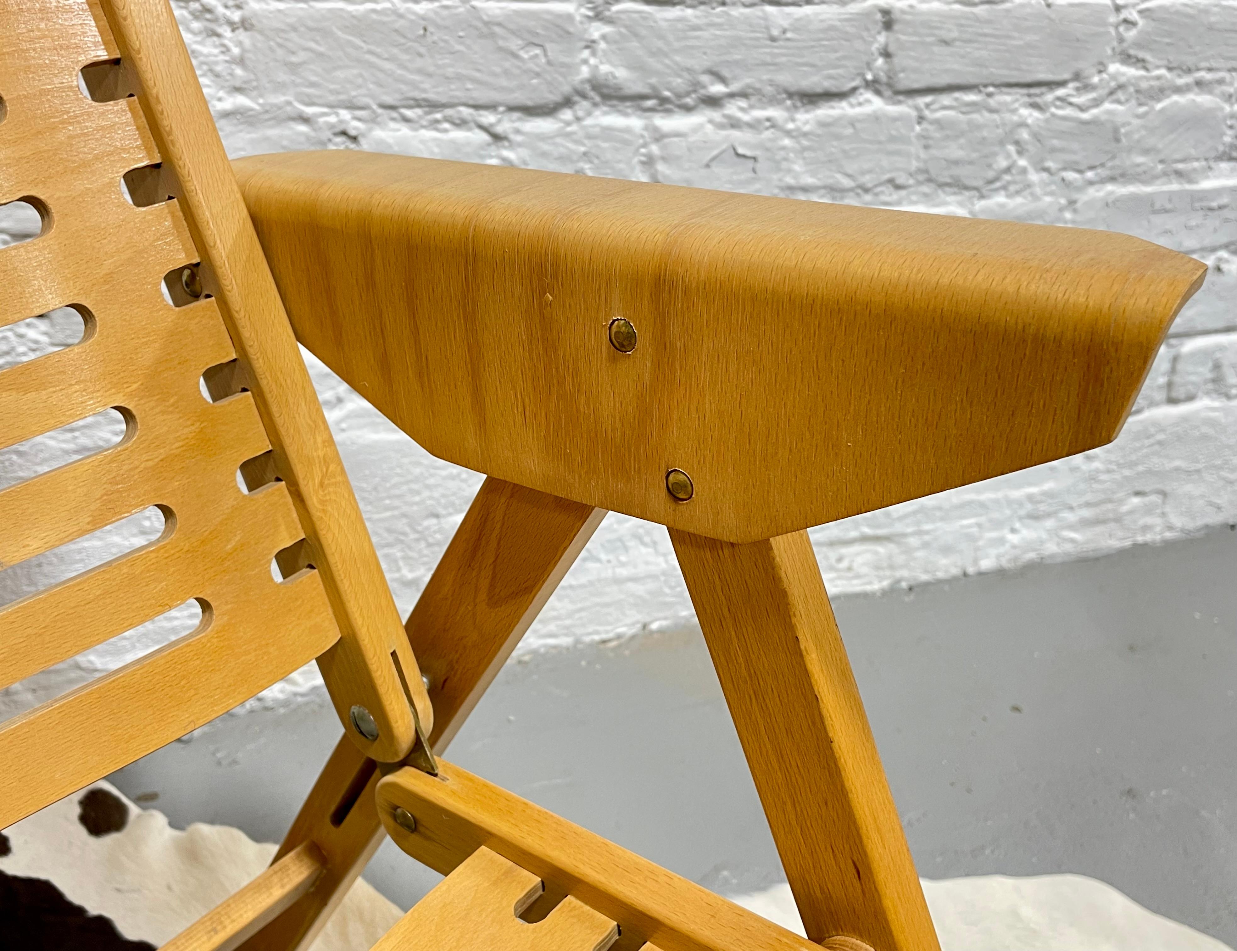 Paire de chaises longues pliantes 