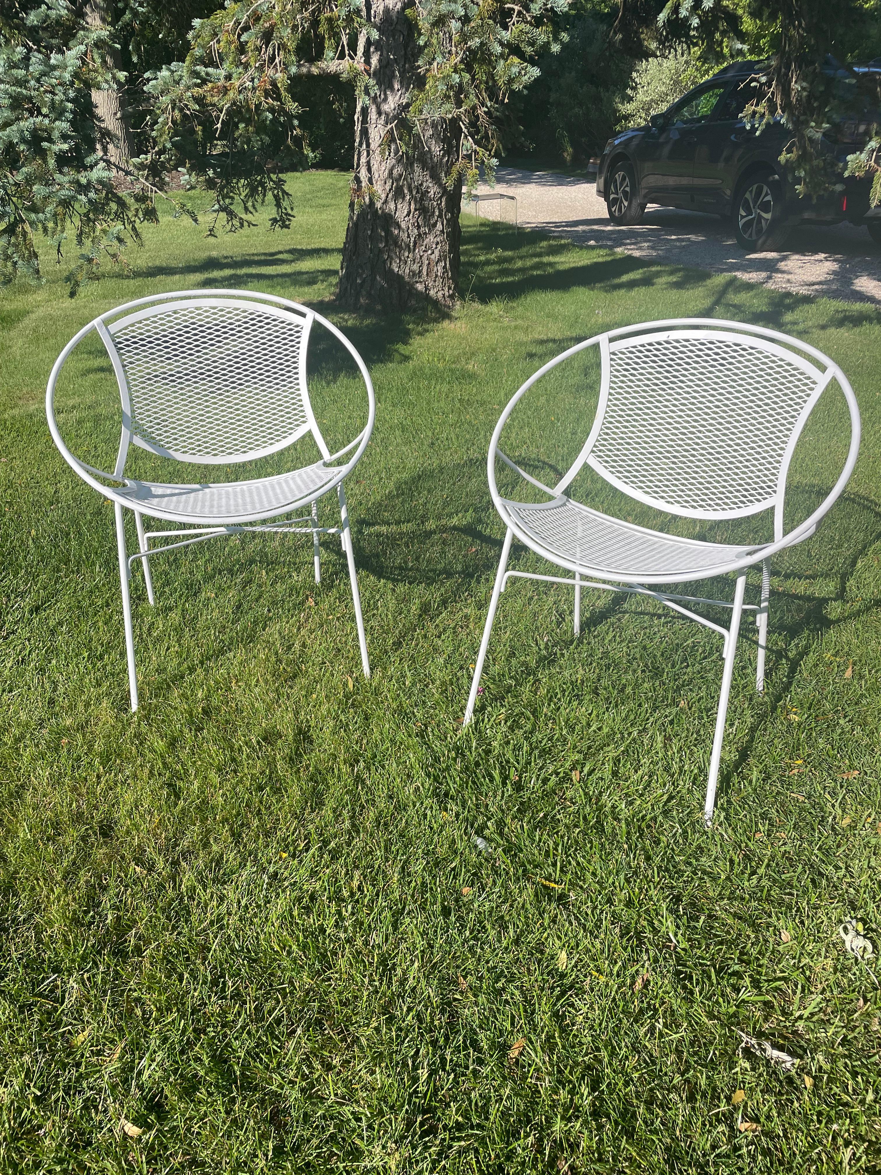 Pair of Mid Century Modern Salterini Radar Chairs 4