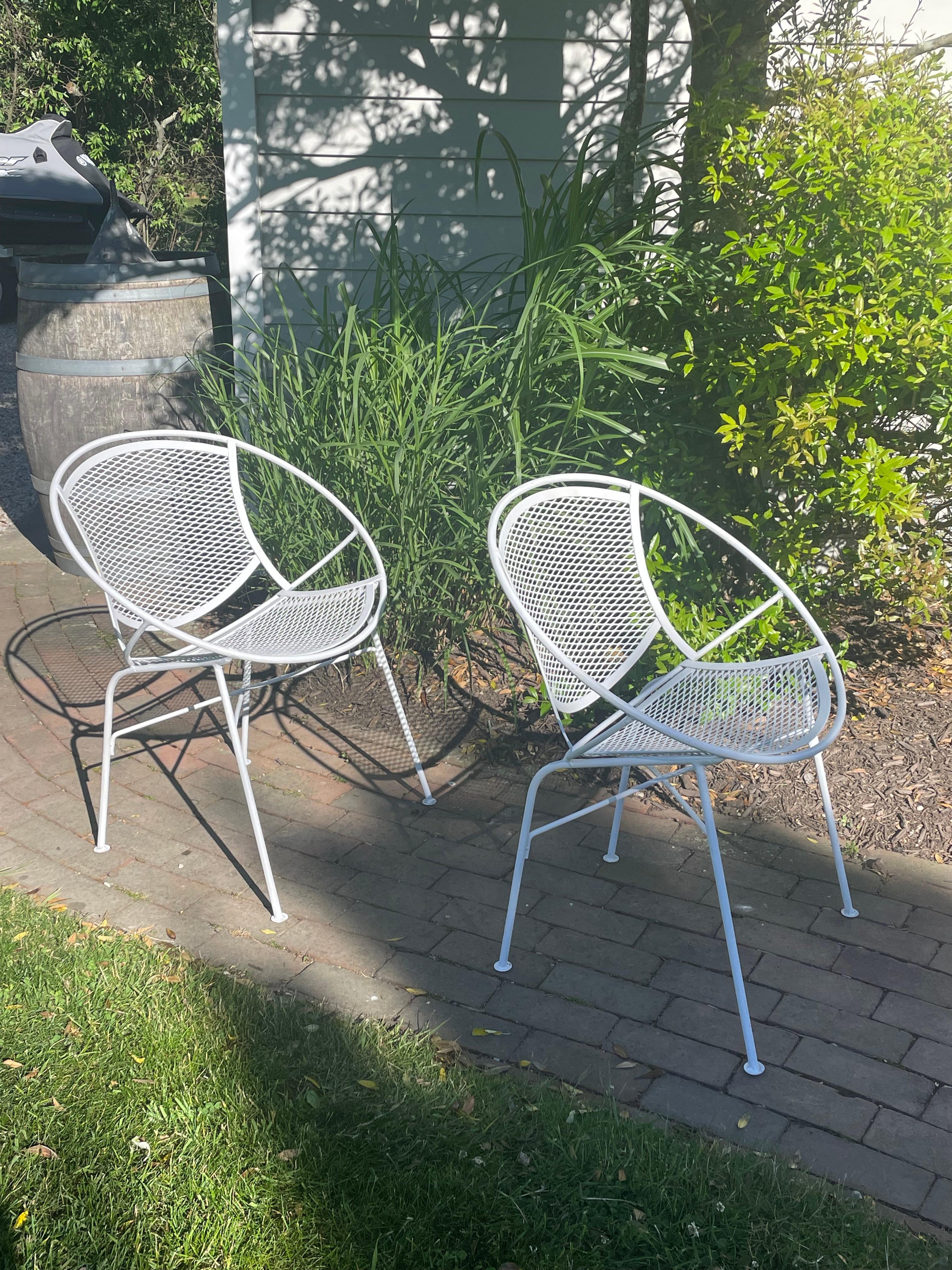 20th Century Pair of Mid Century Modern Salterini Radar Chairs