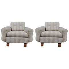 Pair of Mid-Century Modern Scandinavian Chairs Vintage Pair of Mid-Century Modern Scandinavian Chairs