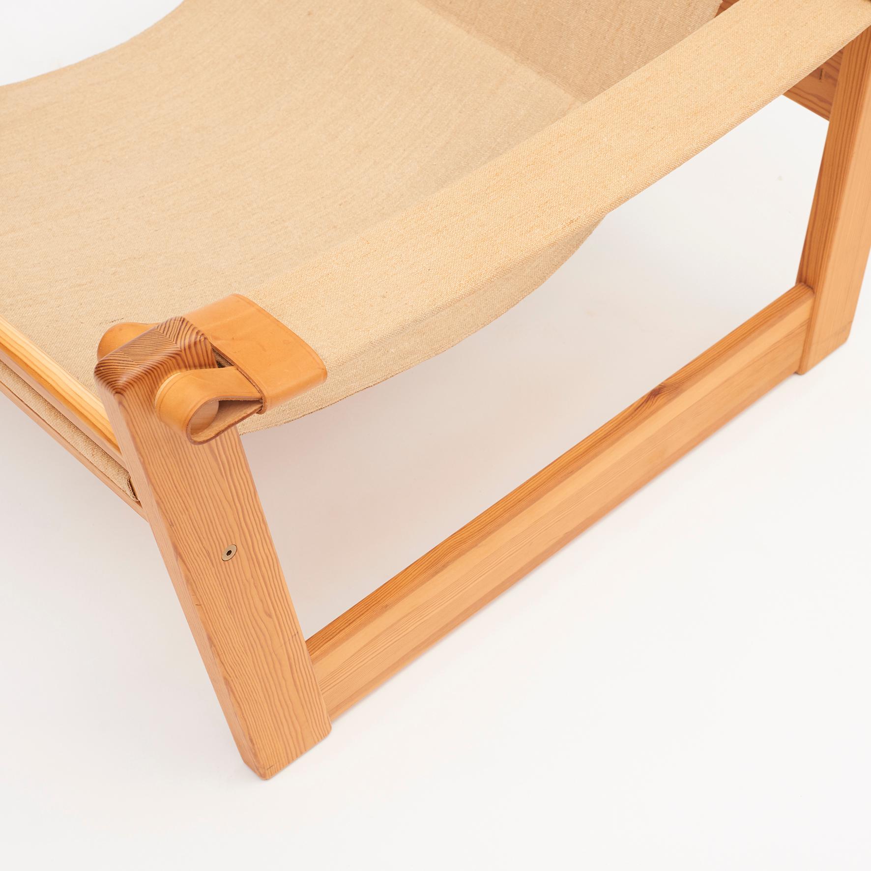 Pair of Mid-Century Modern Scandinavian Lounge Chairs by Yngve Ekström 5