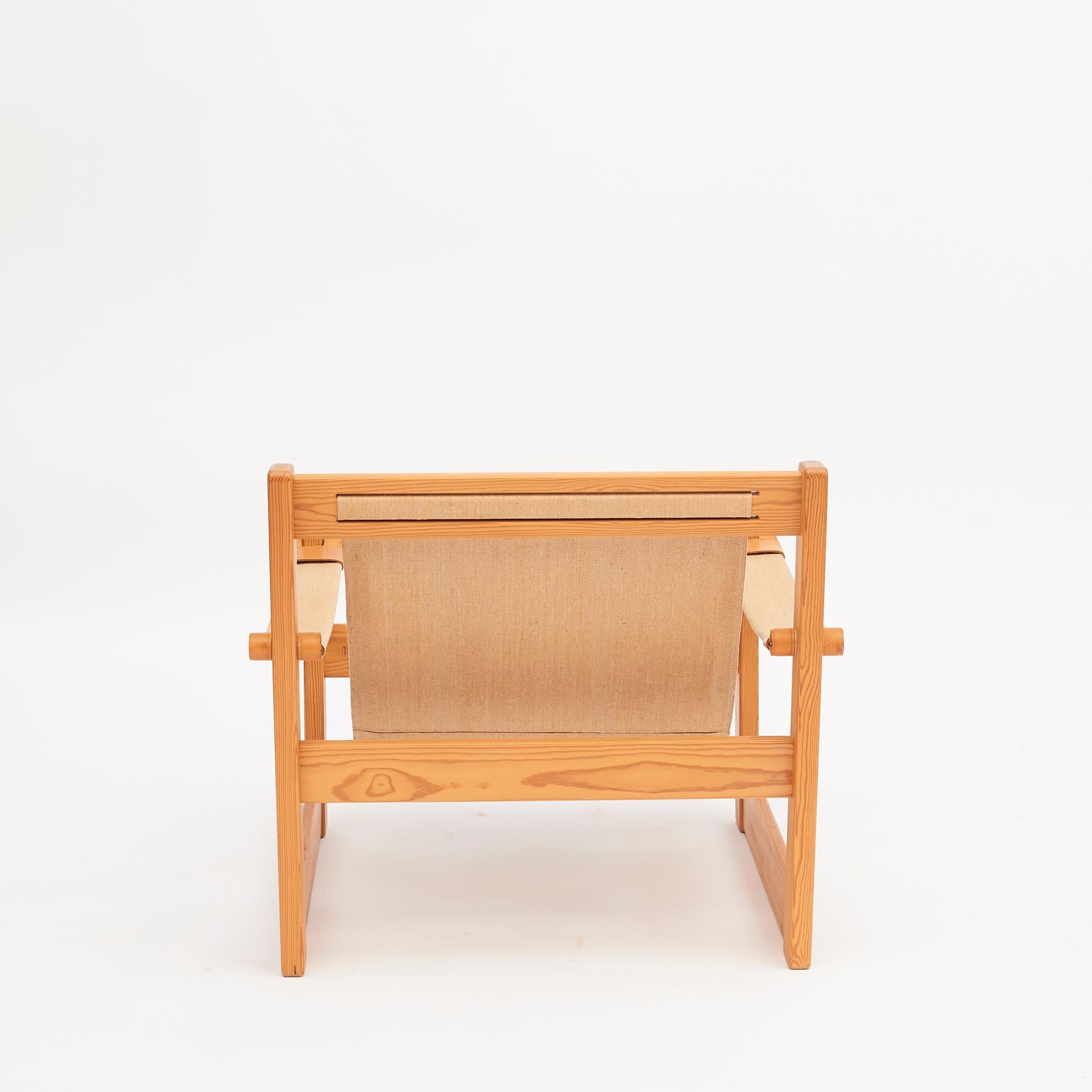 Swedish Pair of Mid-Century Modern Scandinavian Lounge Chairs by Yngve Ekström