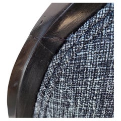 Pair of Mid-Century Modern Sculptural Gondola Chairs by Harvey Probber Restored