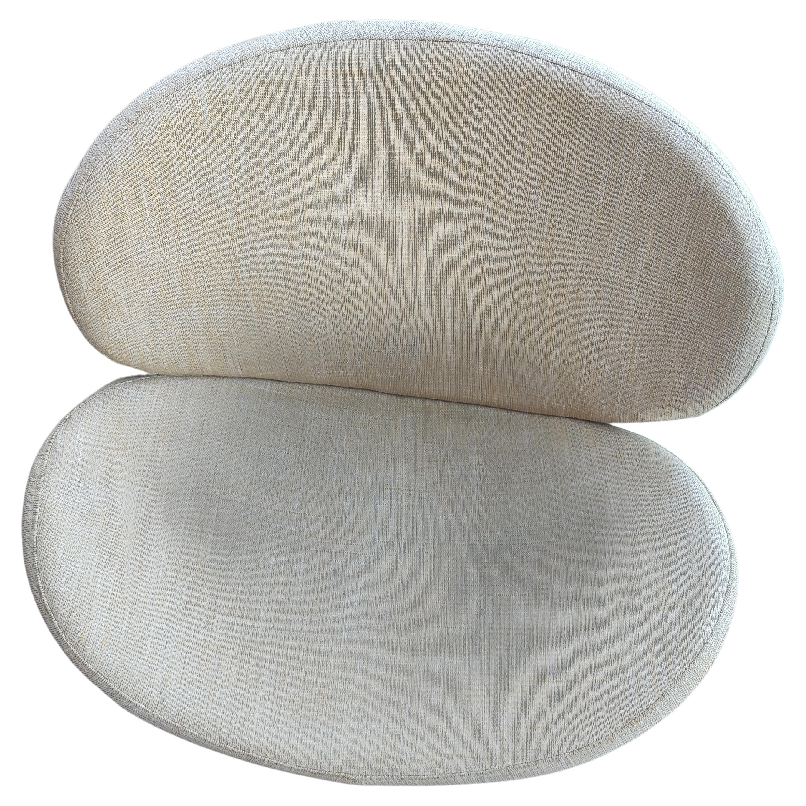 Pareja de sillas de salón escultóricas modernas de mediados de siglo estilo Pierre Paulin F438 Holandés en venta