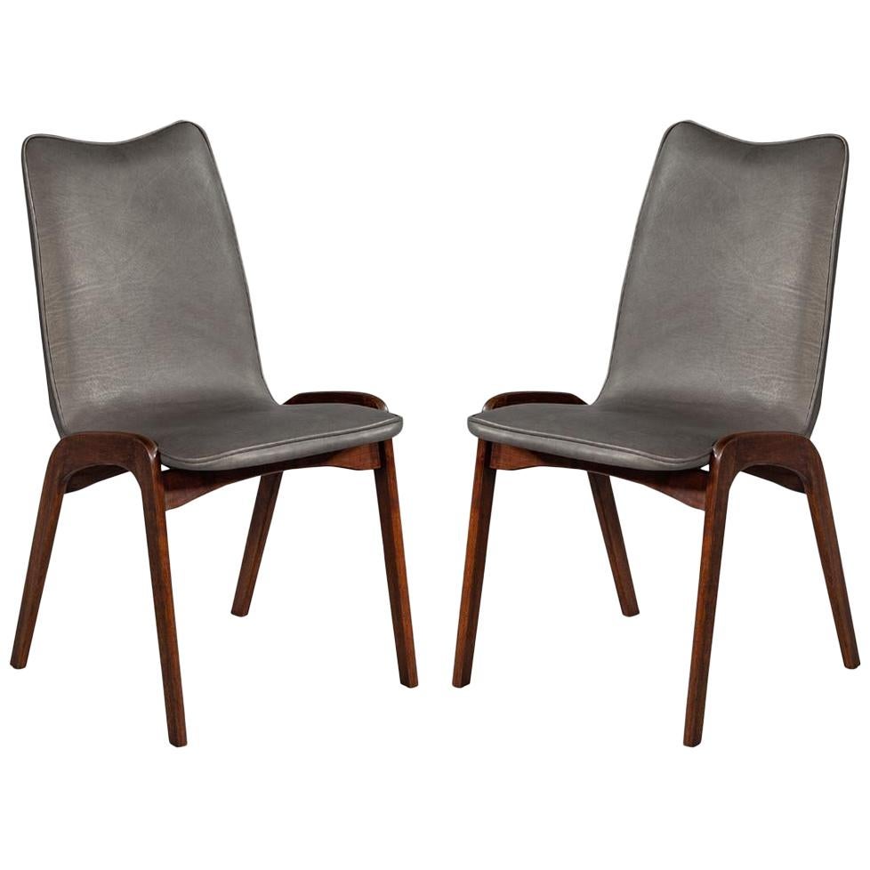 Pair of Mid-Century Modern Side Chairs